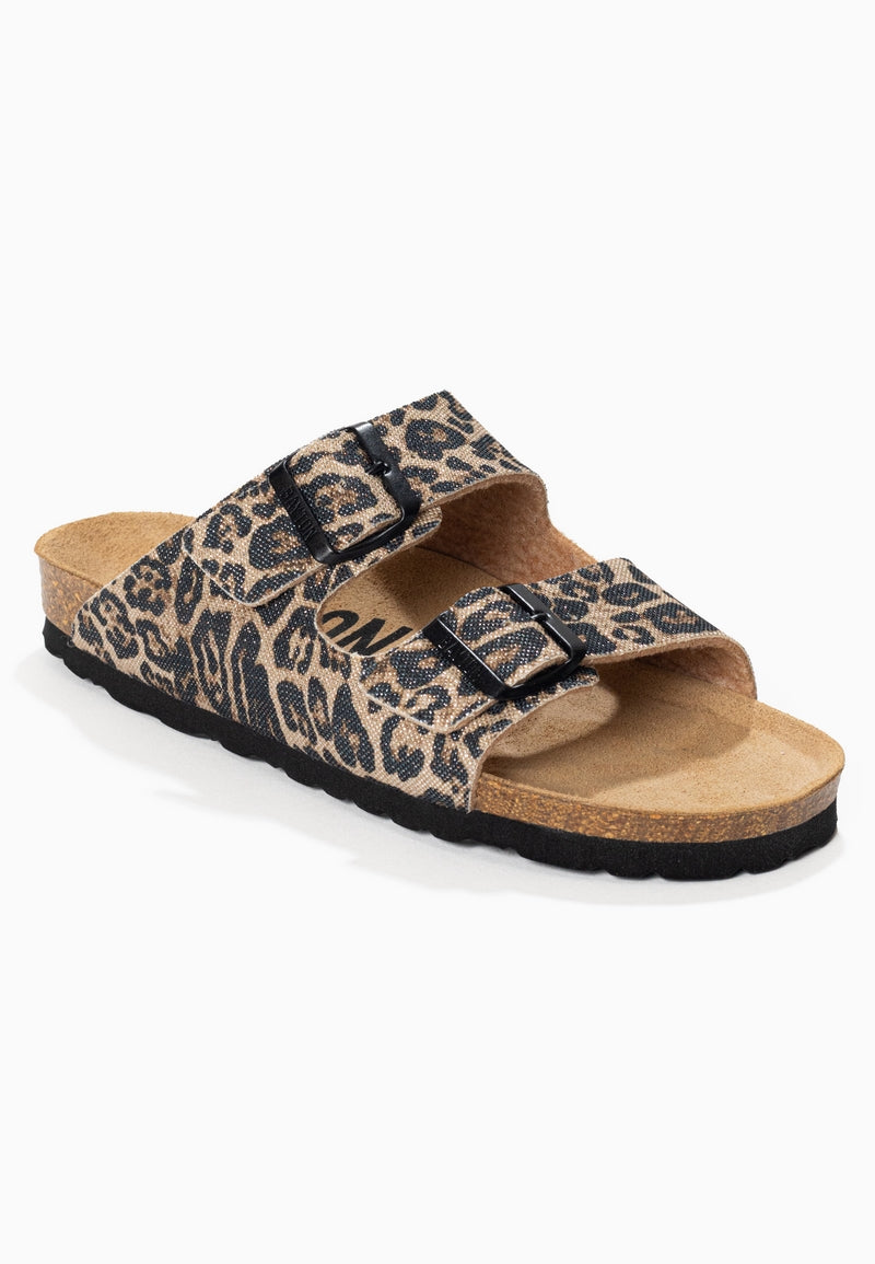 Atlas Leopard 2 Strap Sandals