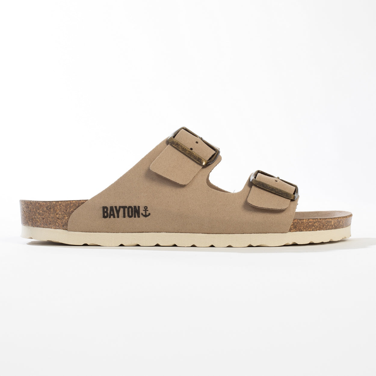 Sandalias Atlas 2 Tiras Beige