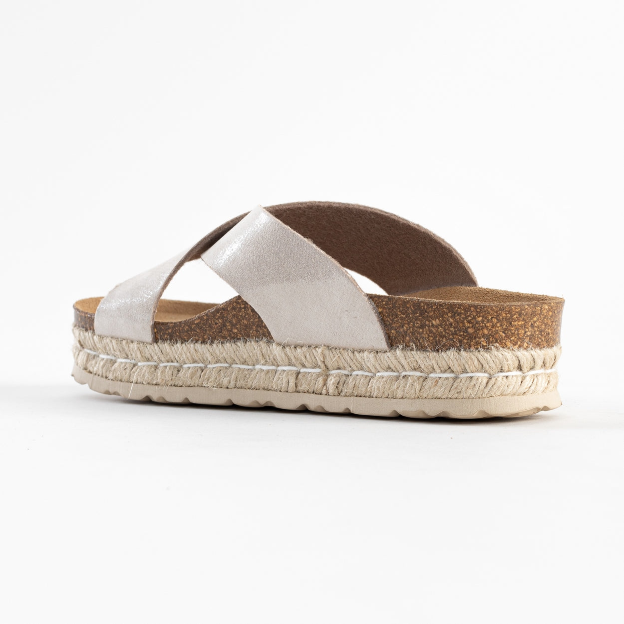 Sandalias Penélope Plataforma Beige