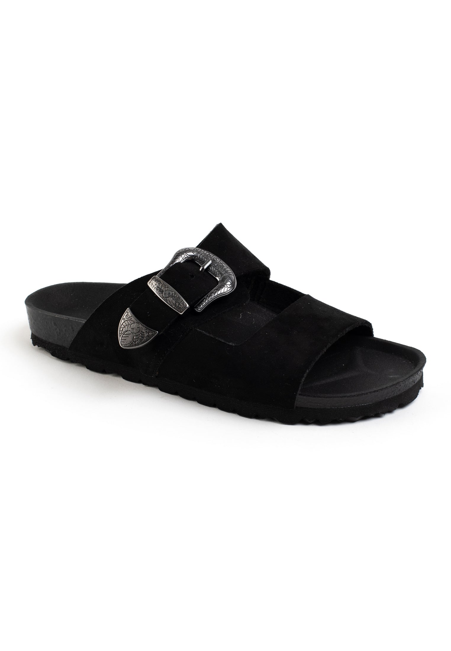 Sandalias Attila 2 Correas Negro