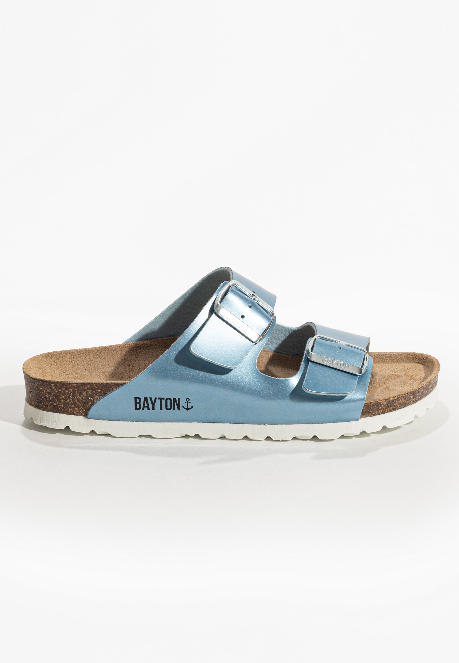 Tracy Sky Blue 2 Strap Sandals