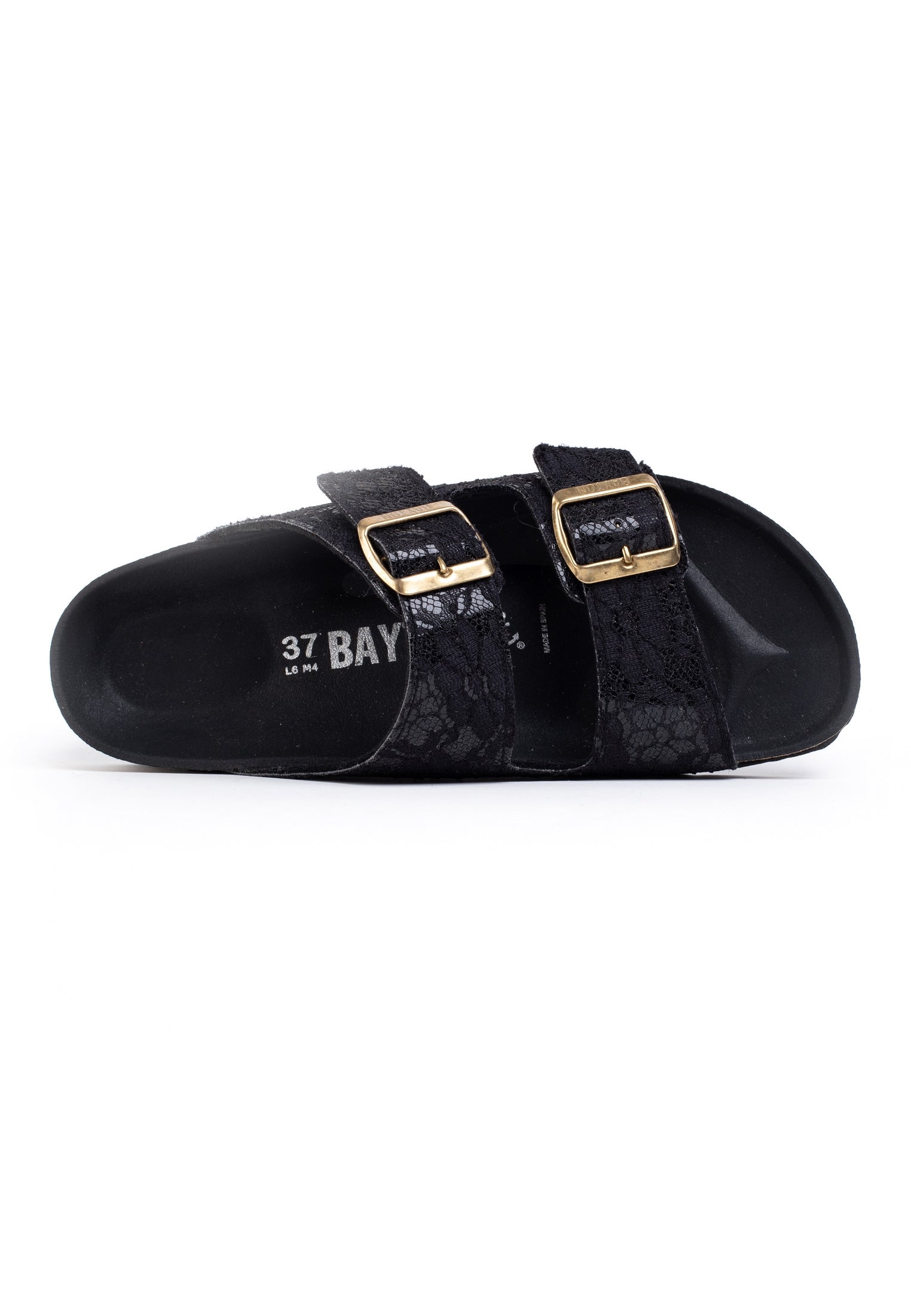 Sandalias Atlas 2 Correas Negro