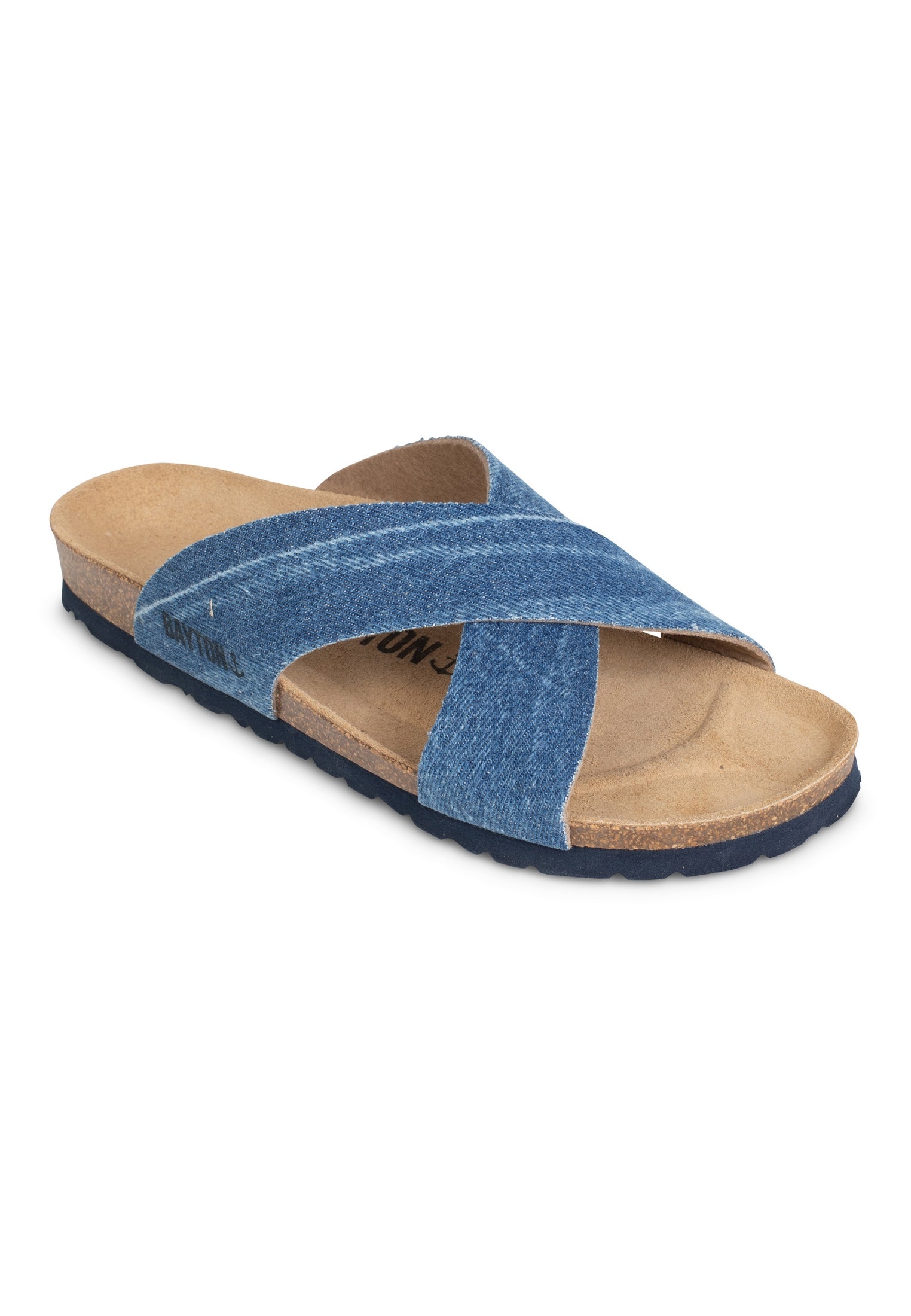 Sandales 2 Brides Gomera Bleu Denim