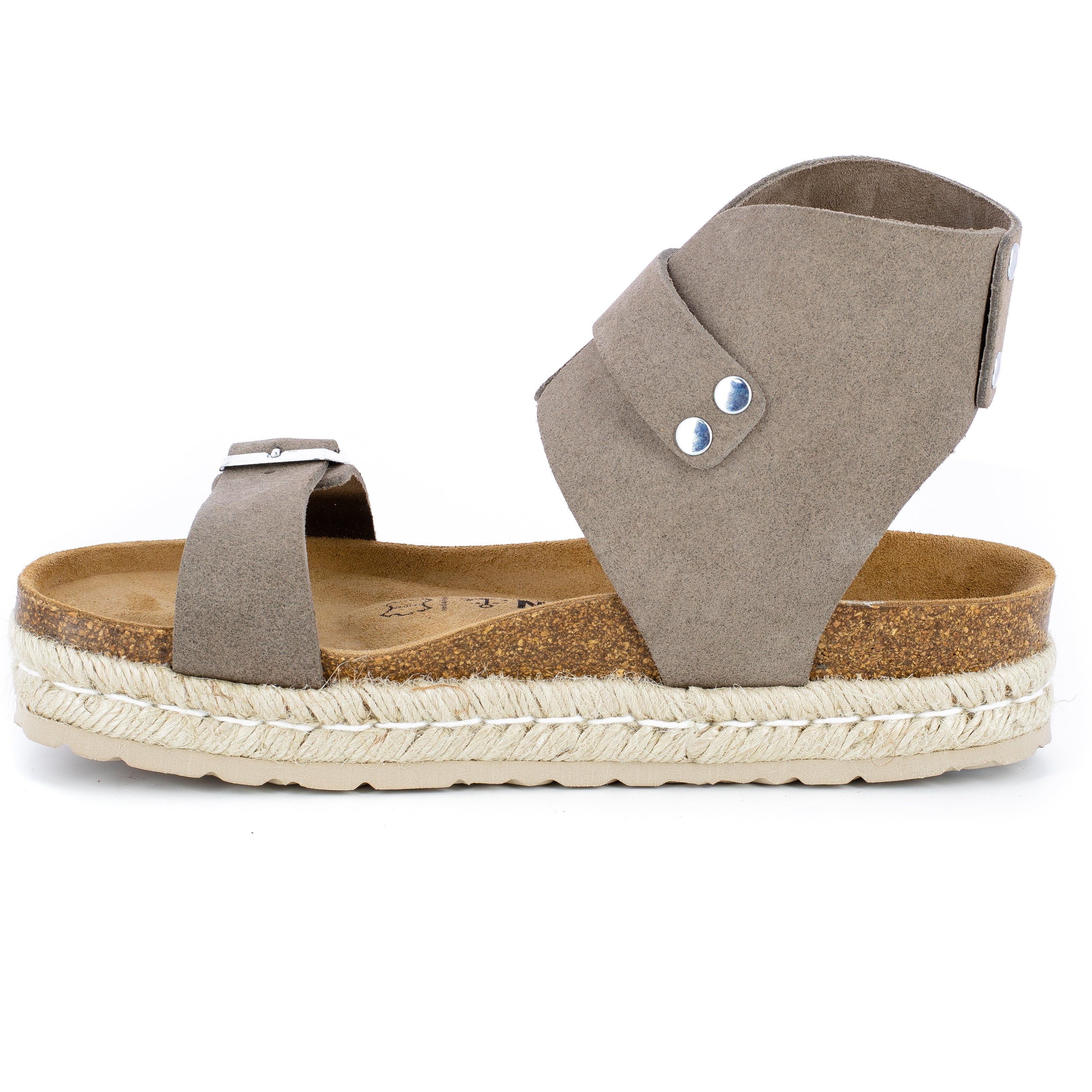 Sandalias con plataforma Dubbo color topo