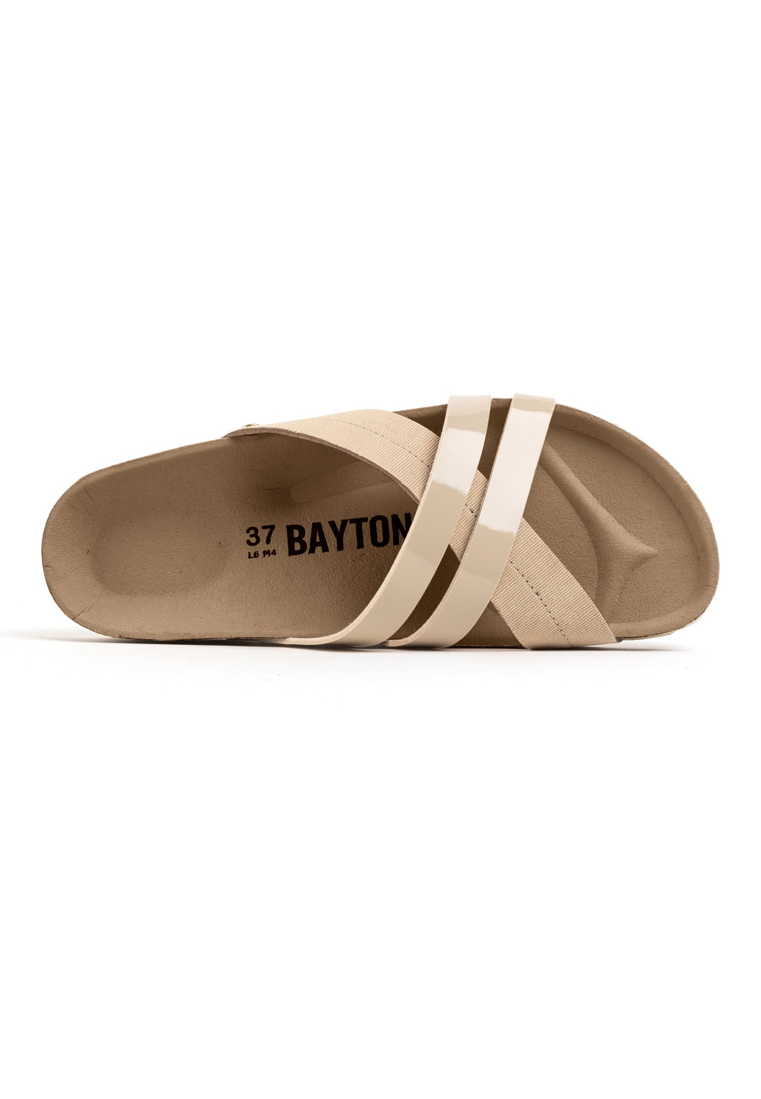 Martigues Beige Multi-Strap Sandals