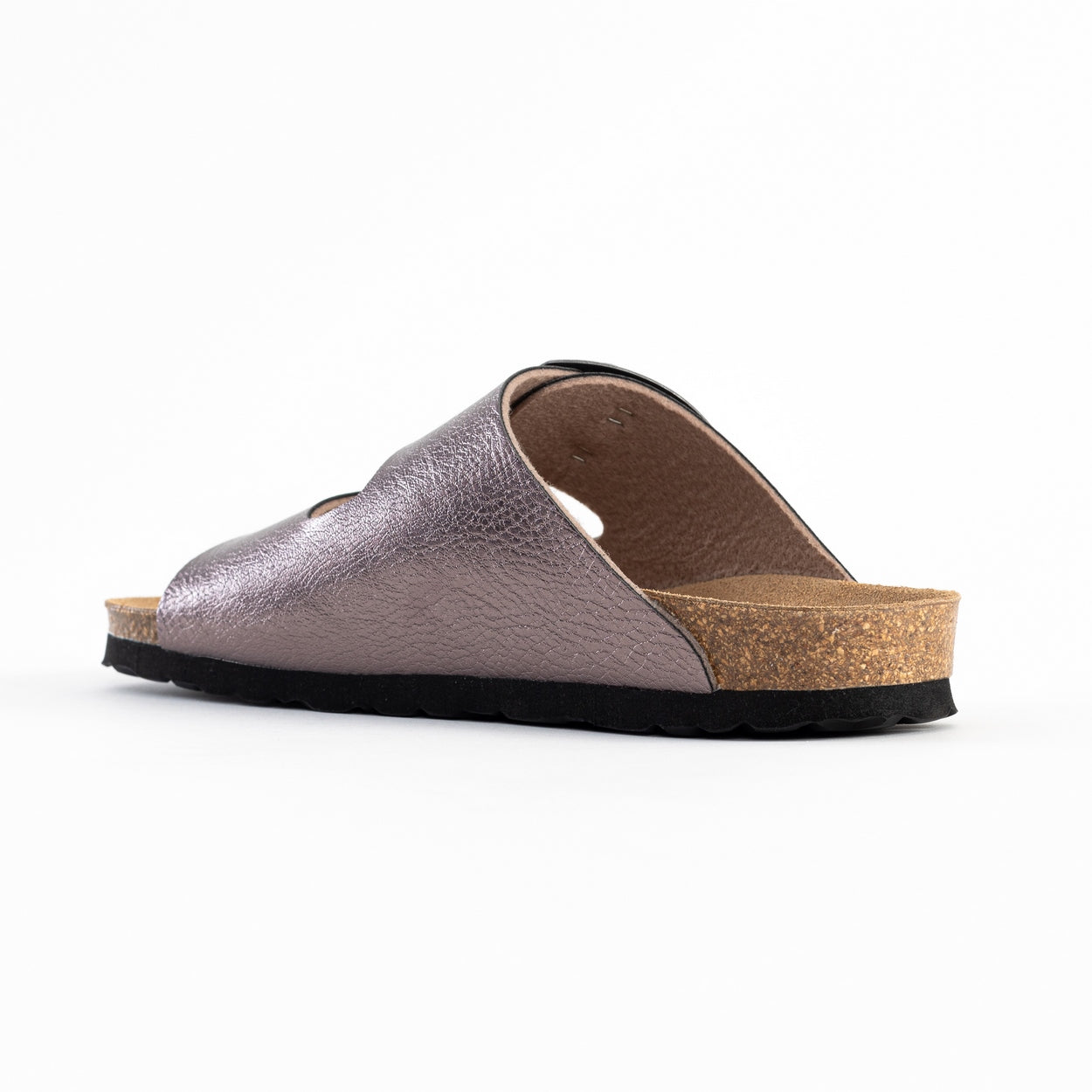 Sandalias Alicante 2 tiras morado oscuro