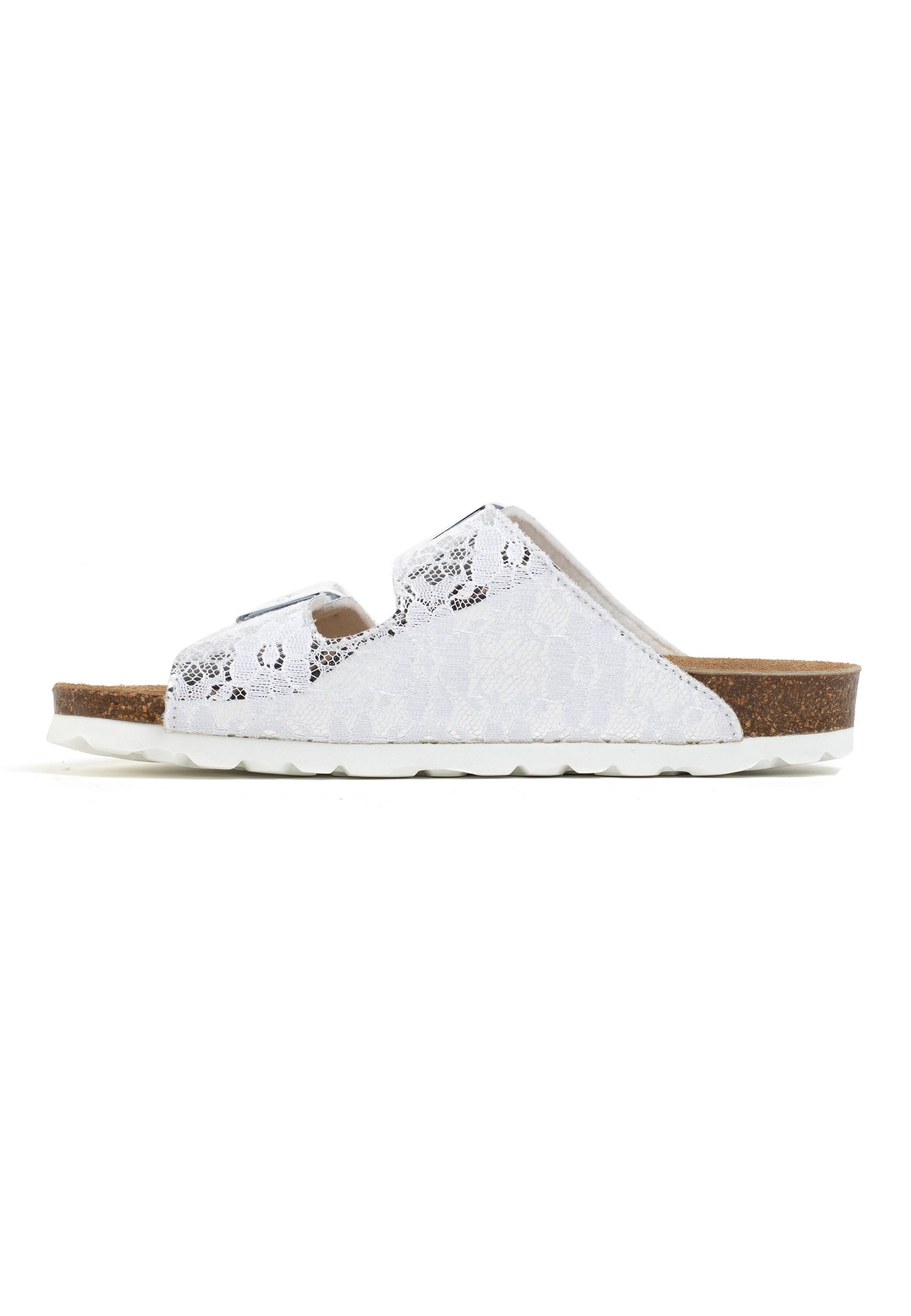 Sandalias Atlas 2 Tiras Blanco