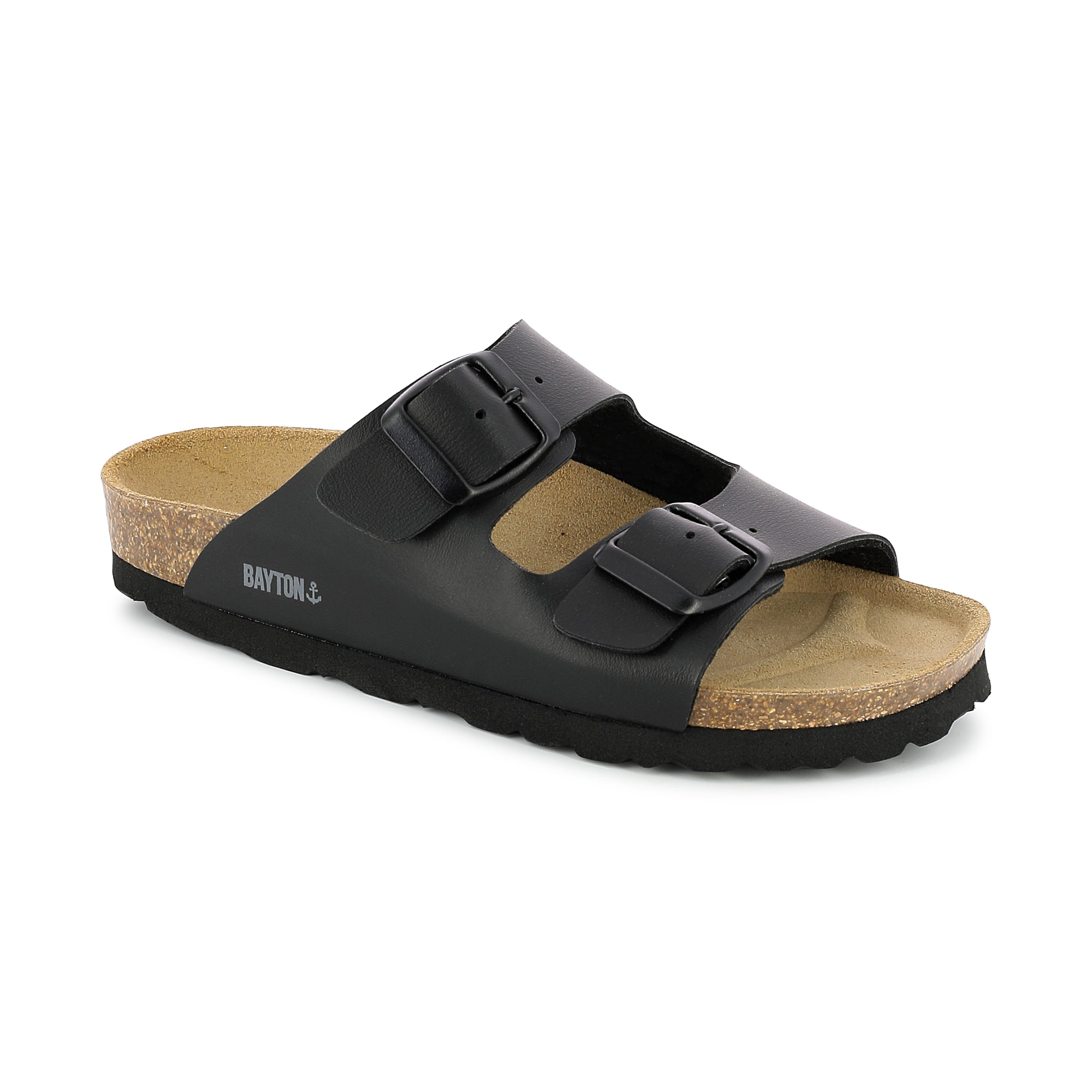 Sandalias Atlas 2 Correas Negro