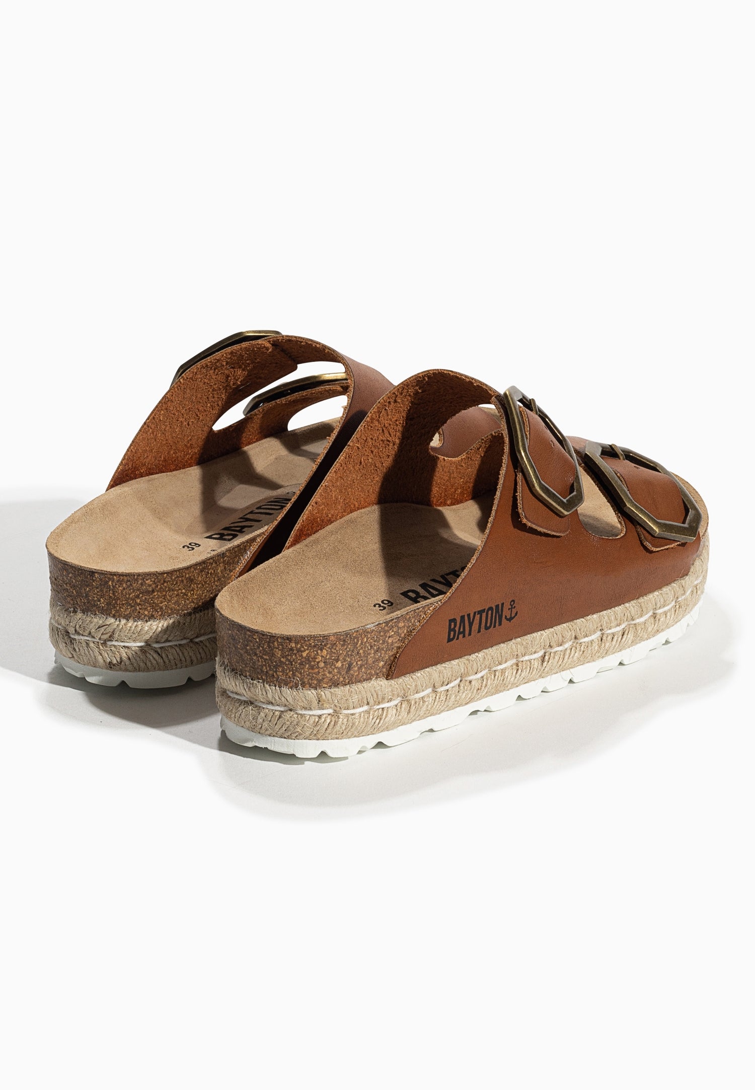 Alcee Camel Platform Sandals