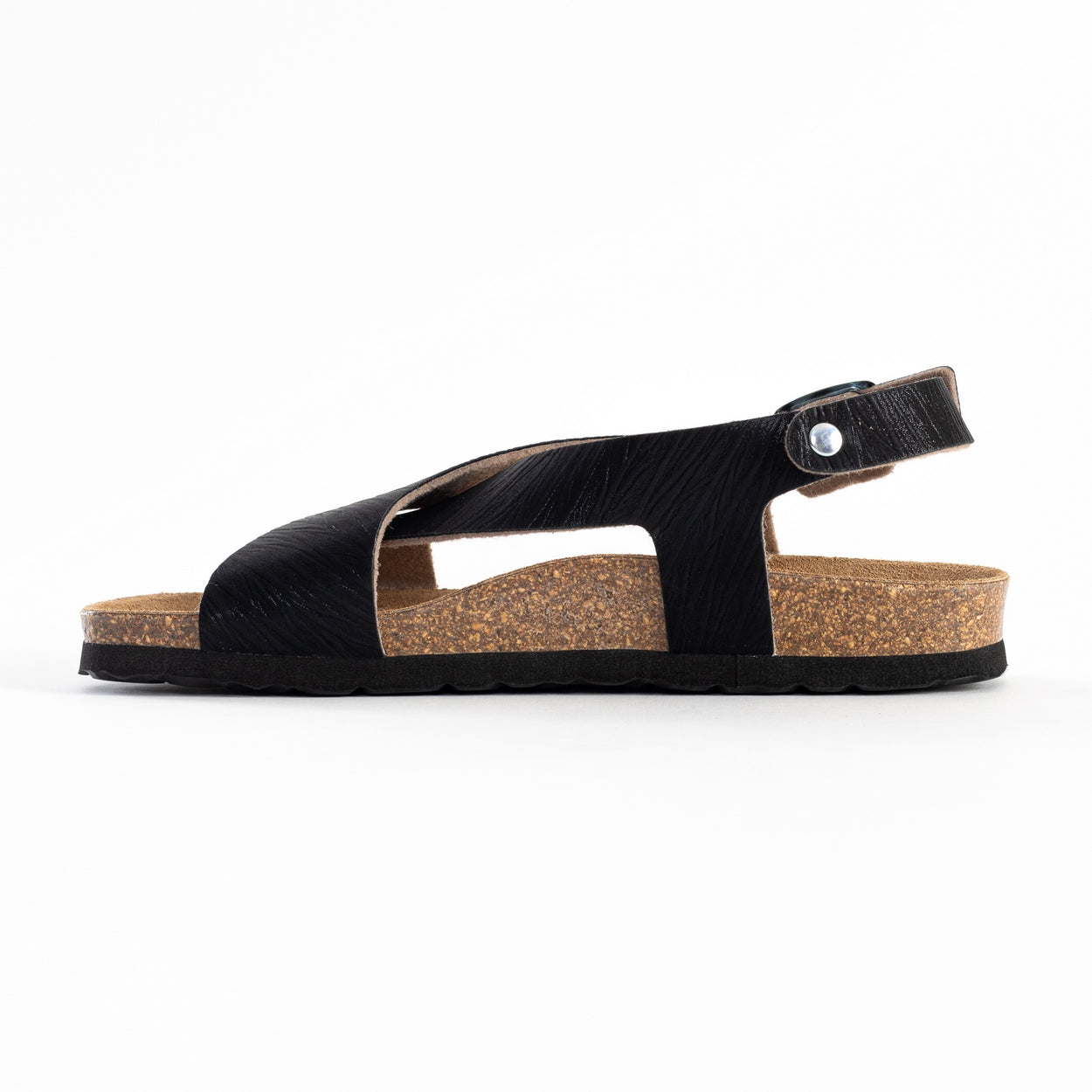 Rioja Black Multi-Strap Sandals