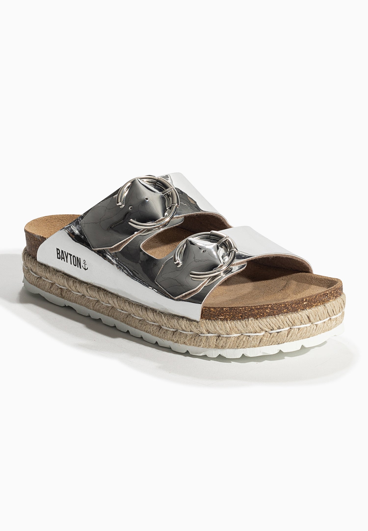 Alcee Silver Platform Sandals