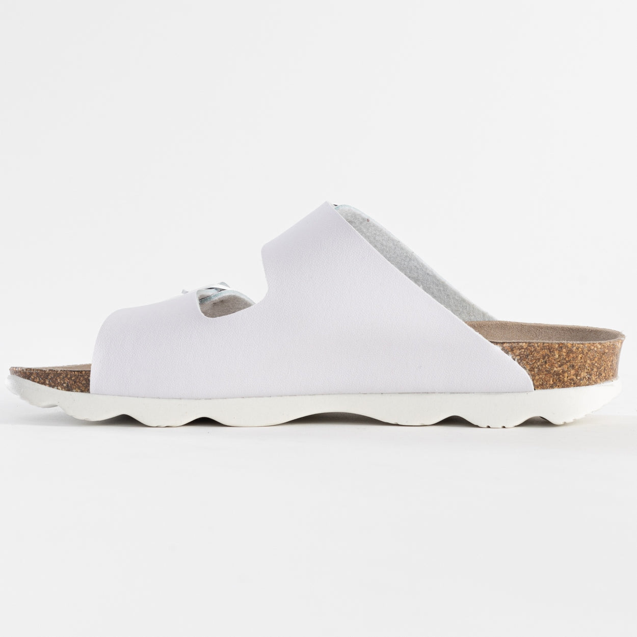 Sandalias Atlas 2 Tiras Blanco