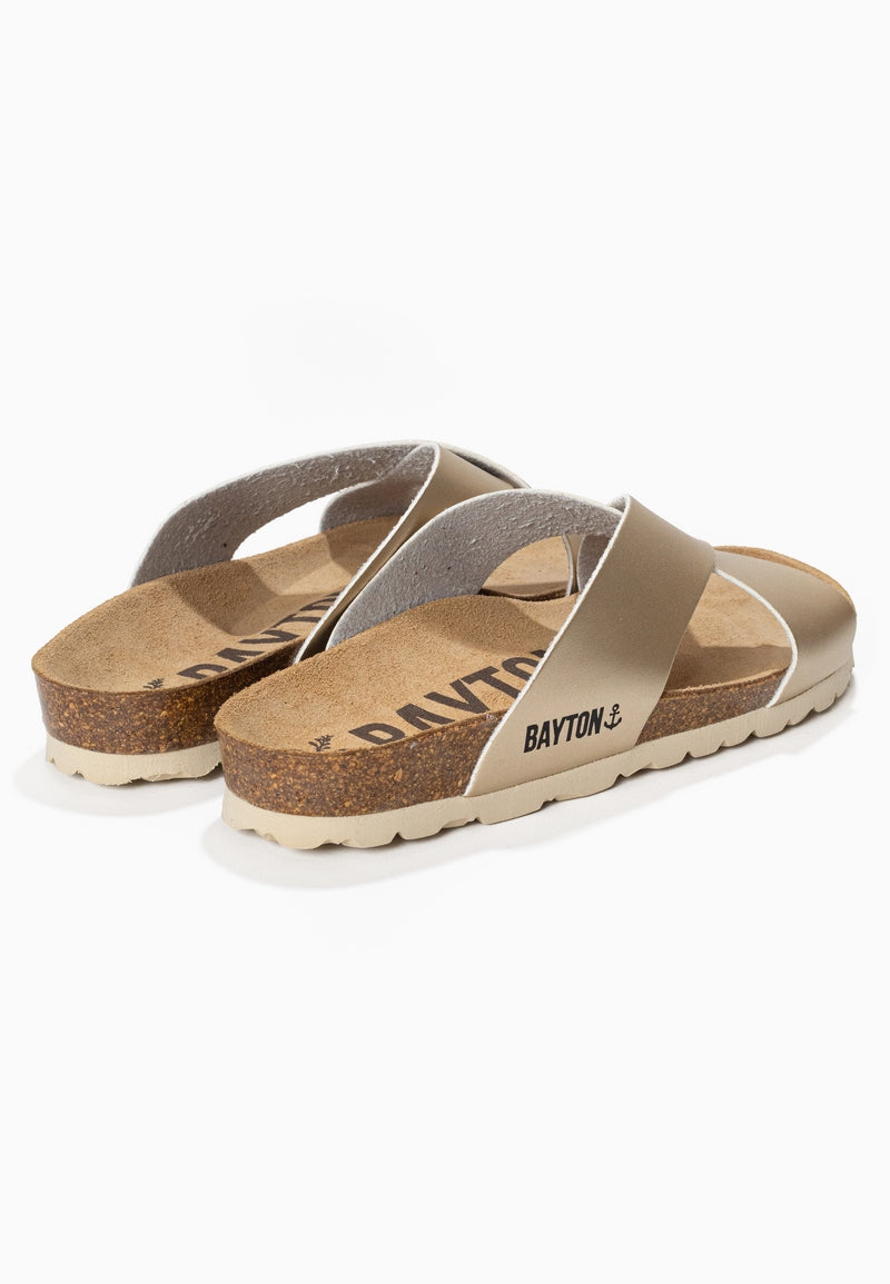 Gomera Gold 2 Strap Sandals