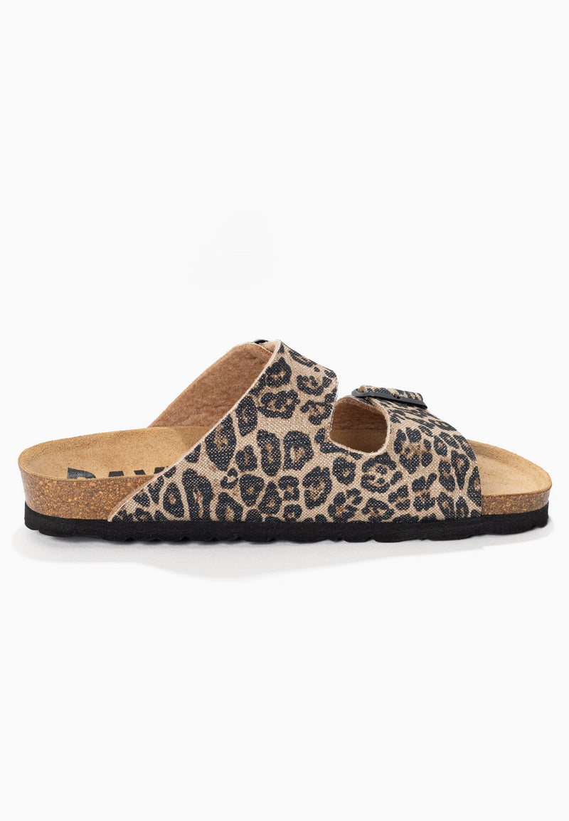 Atlas Leopard 2 Strap Sandals