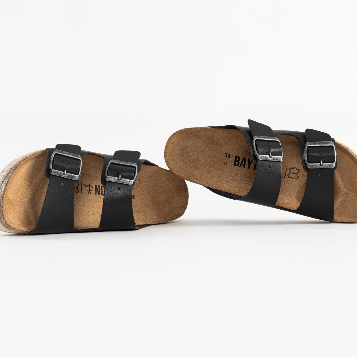 Alcee Black Platform Sandals