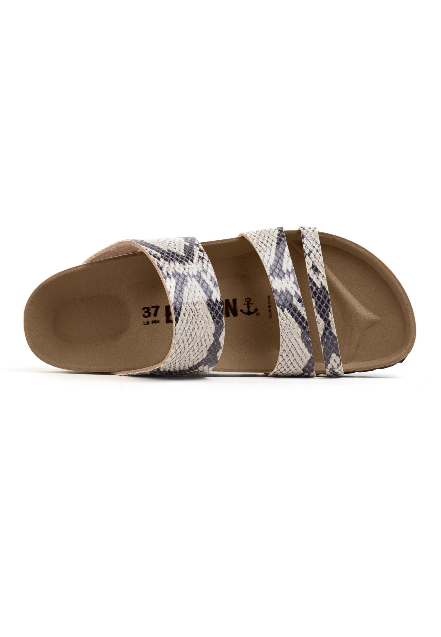 Guyana Off-White Multi-Strap Sandals