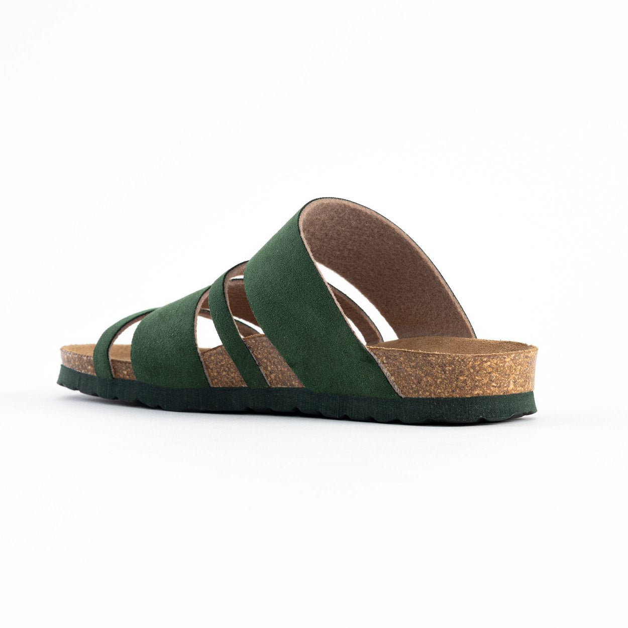 Leiria Green Multi-Strap Sandals