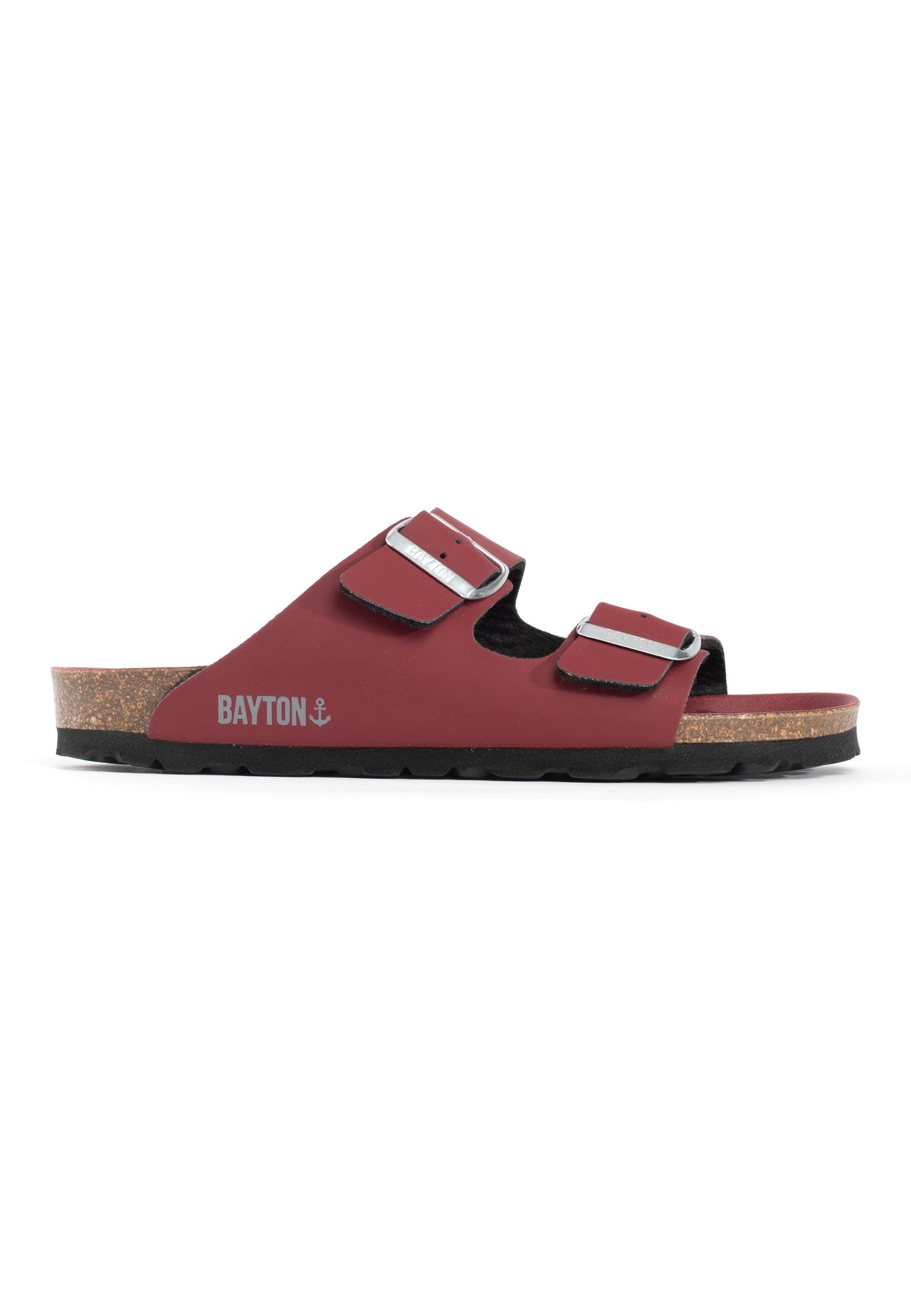 Atlas Bordeaux 2 Strap Sandals