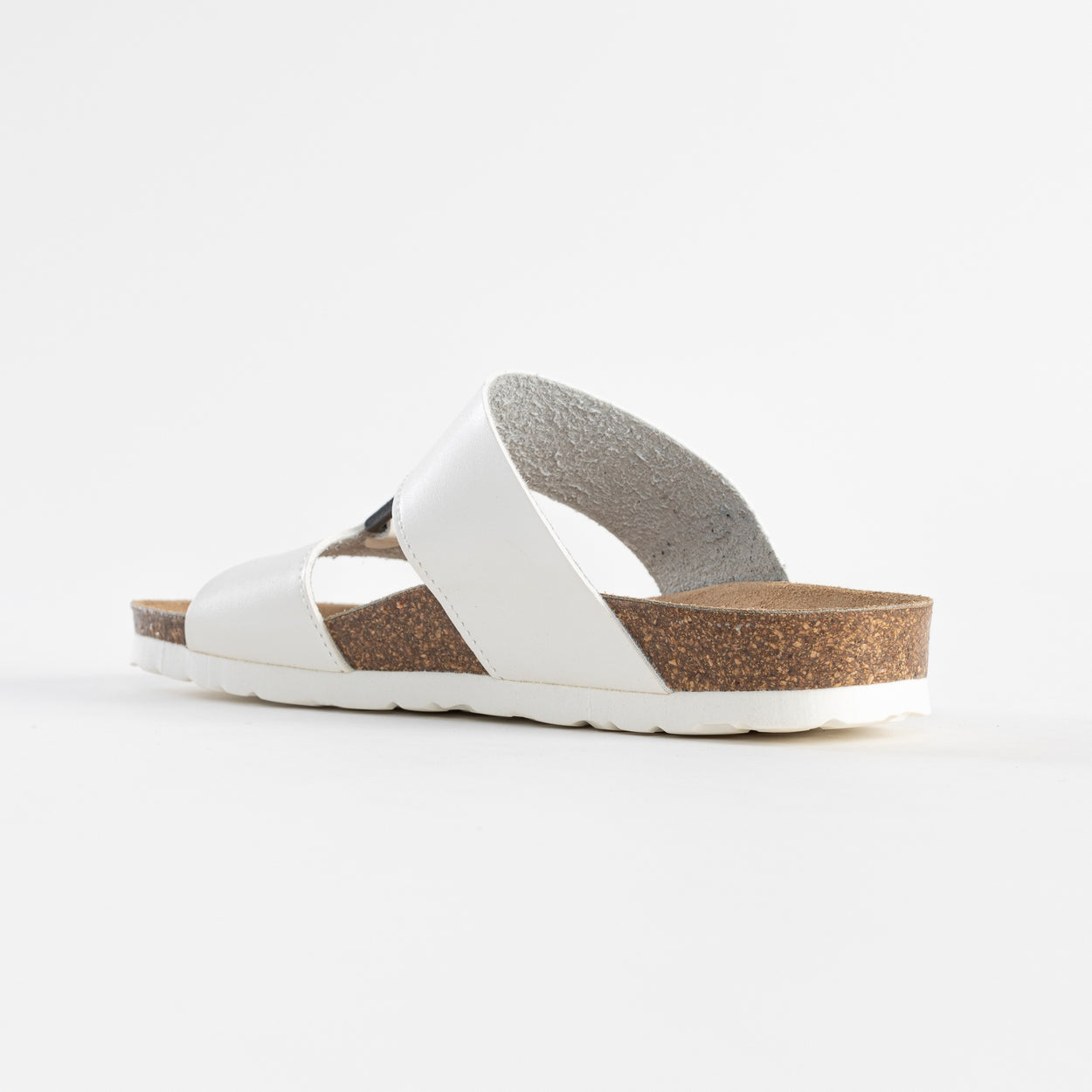 Sandalias Navia 2 Tiras Blanco