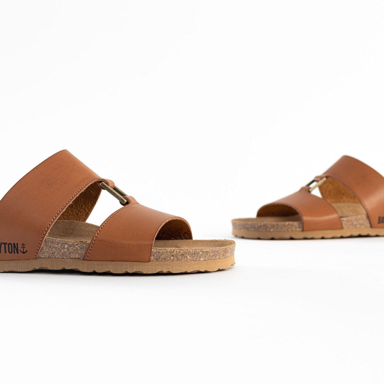 Navia Camel 2 Strap Sandals