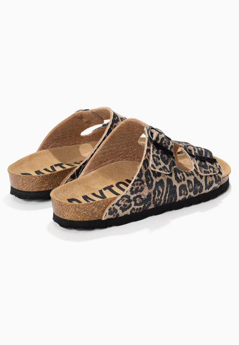 Atlas Leopard 2 Strap Sandals