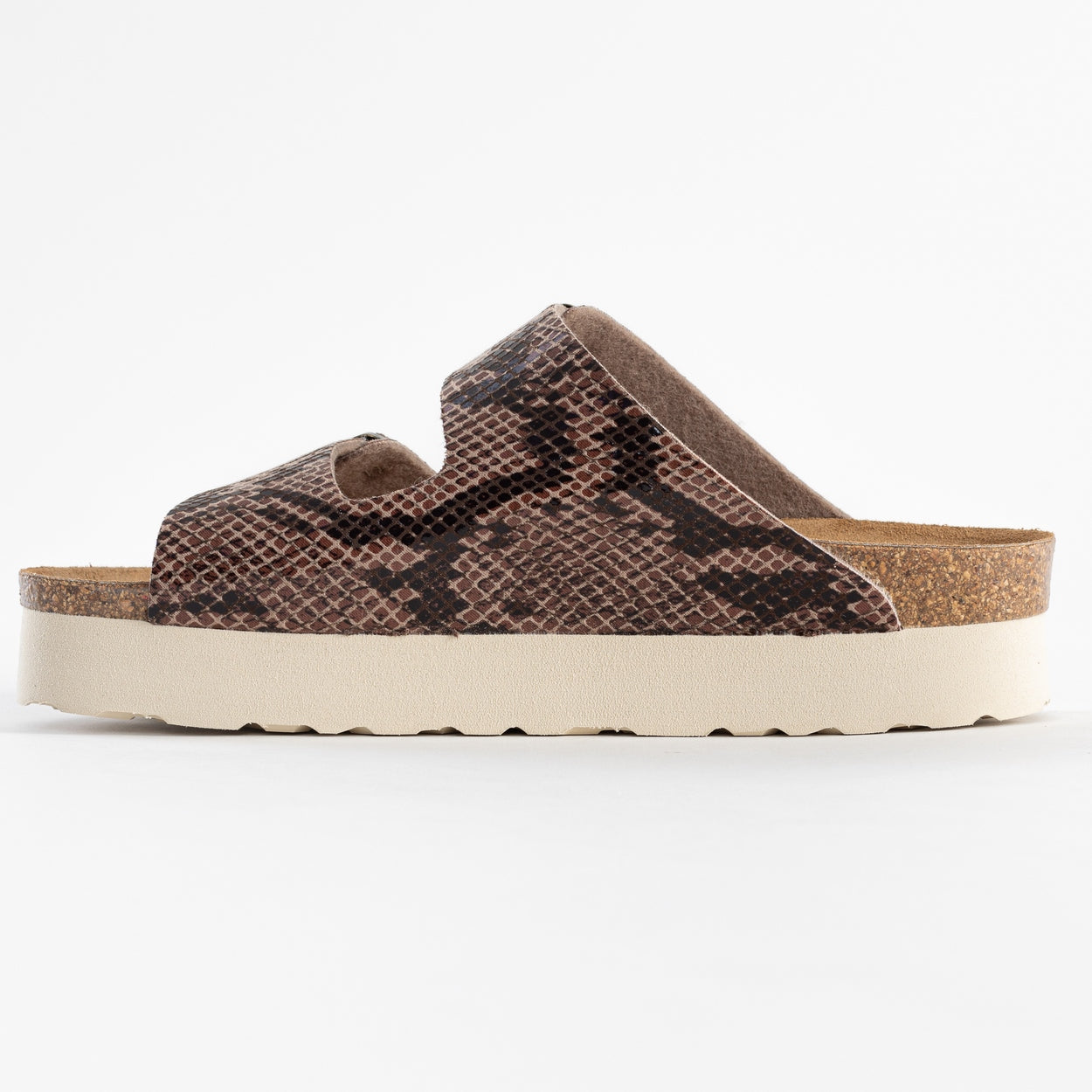 Japet Brown Platform Sandals