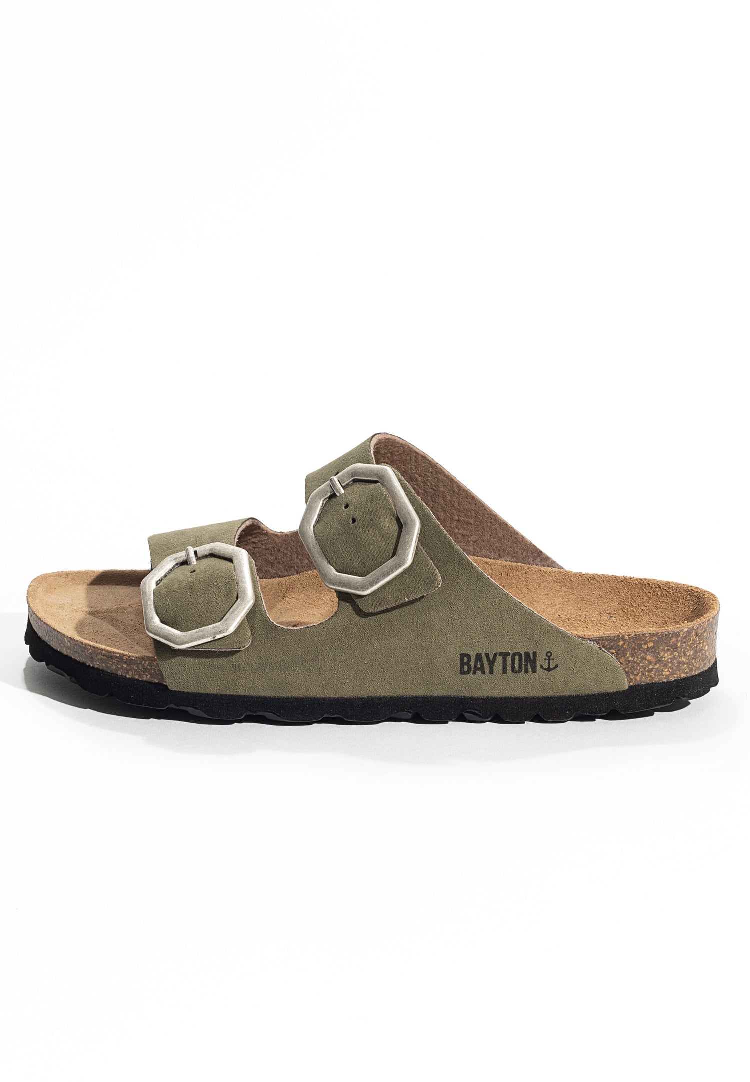 Atlas Khaki 2 Strap Sandals