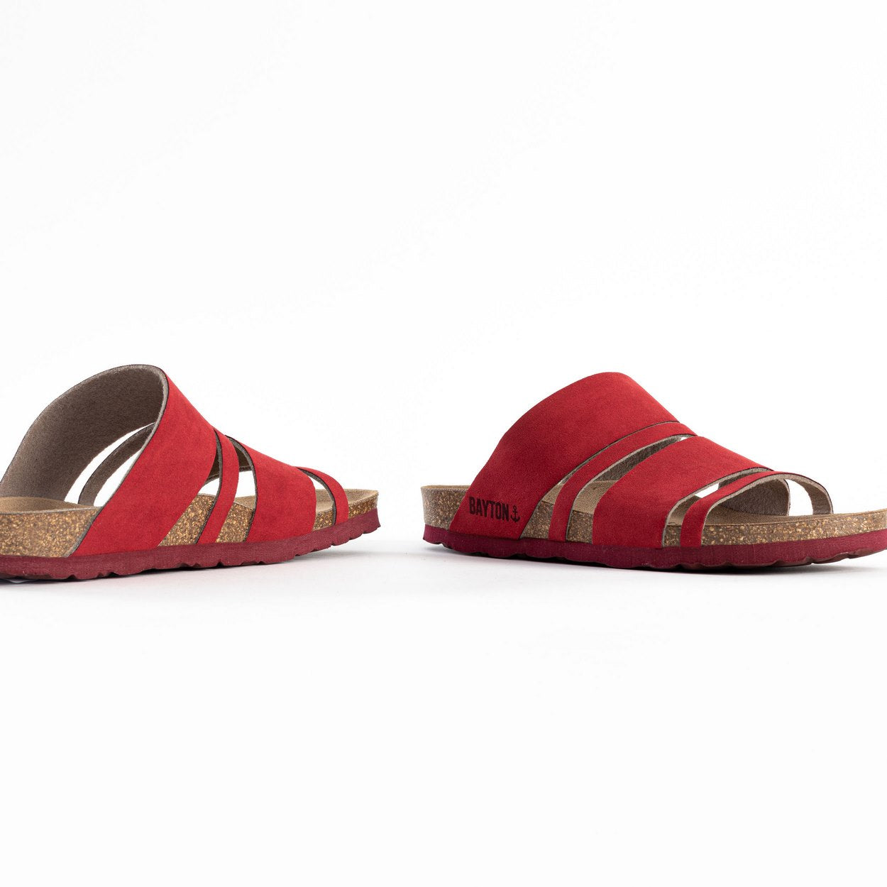 Sandales Leiria Rouge Multi-Brides