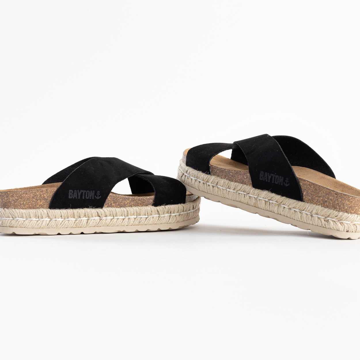 Sandalias Penélope Plataforma Negro