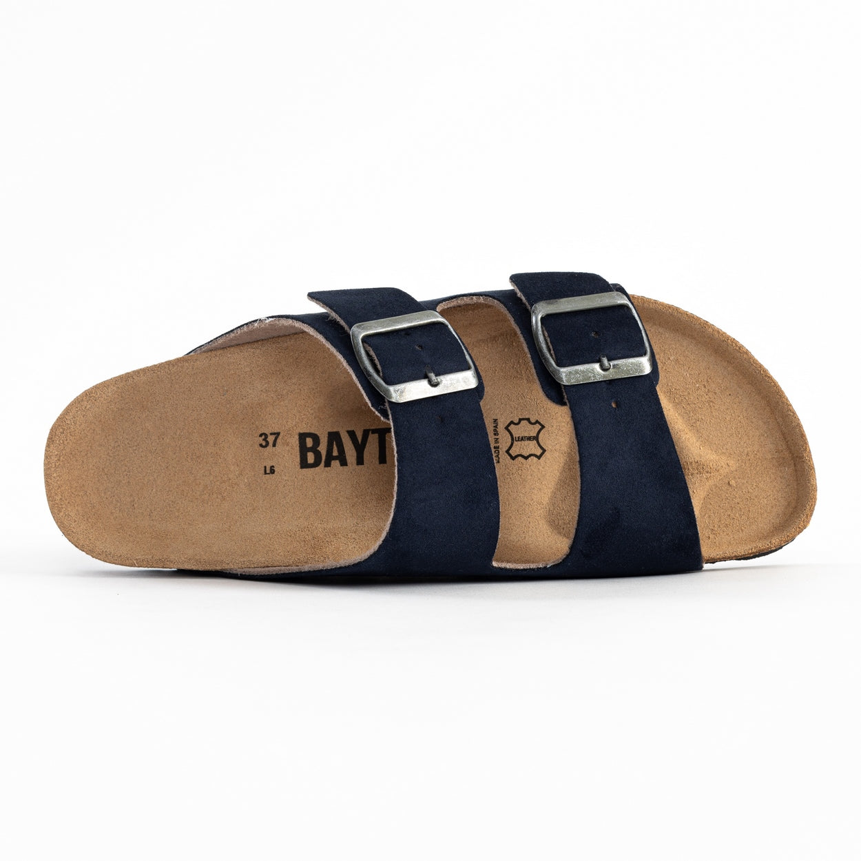 Atlas Navy Blue 2 Strap Sandals