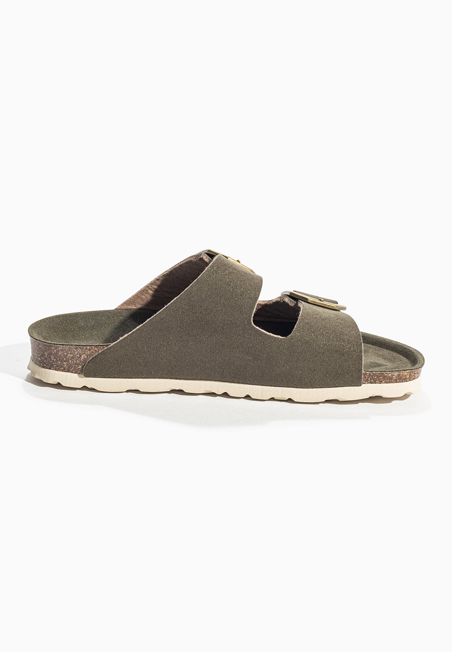 Atlas Khaki 2 Strap Sandals