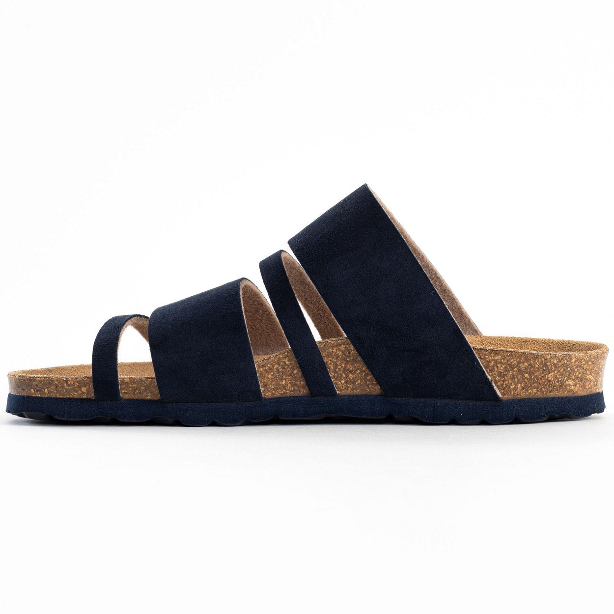 Leiria Navy Blue Multi-Strap Sandals