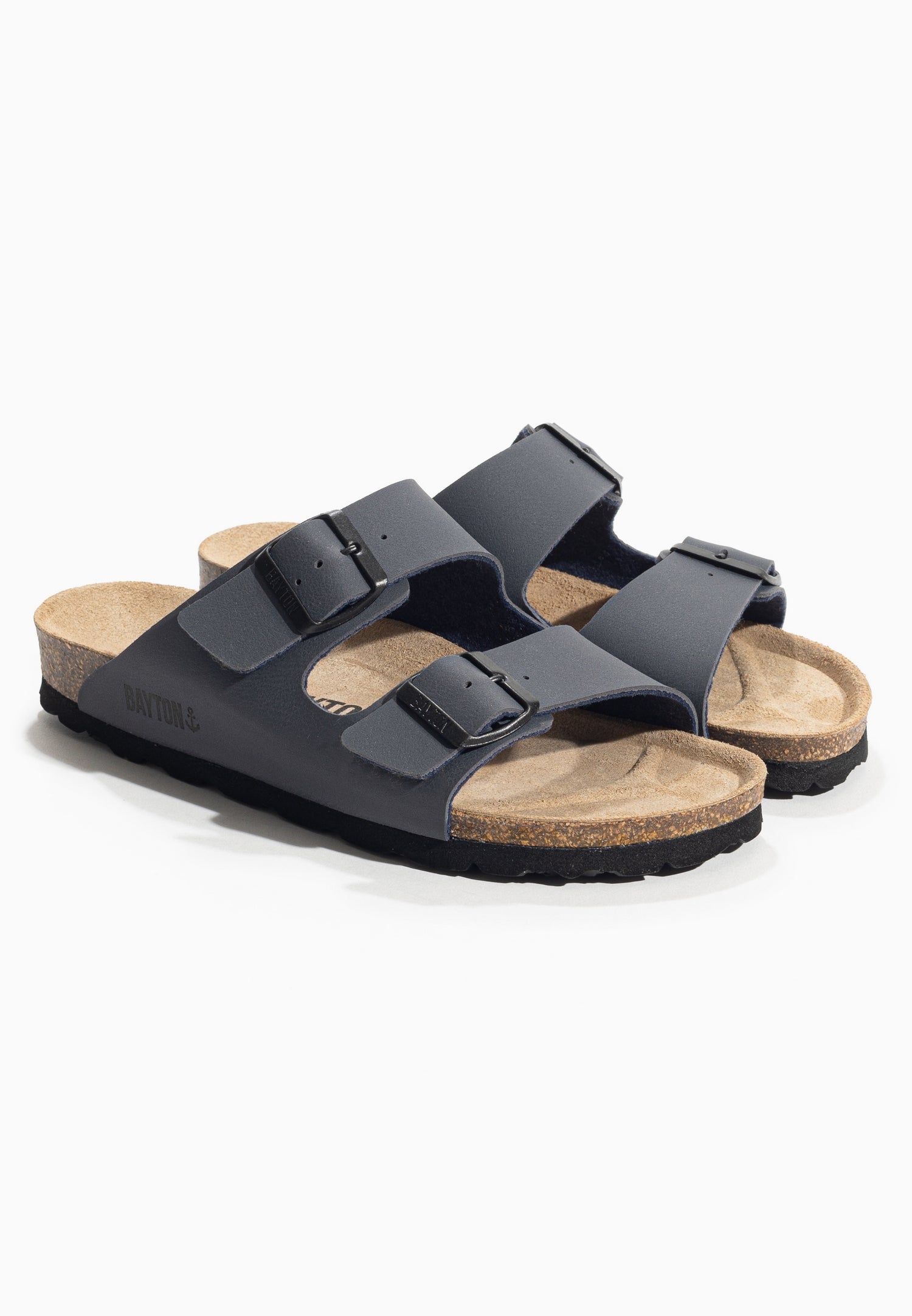 Baltic Anthracite 2 Strap Sandals