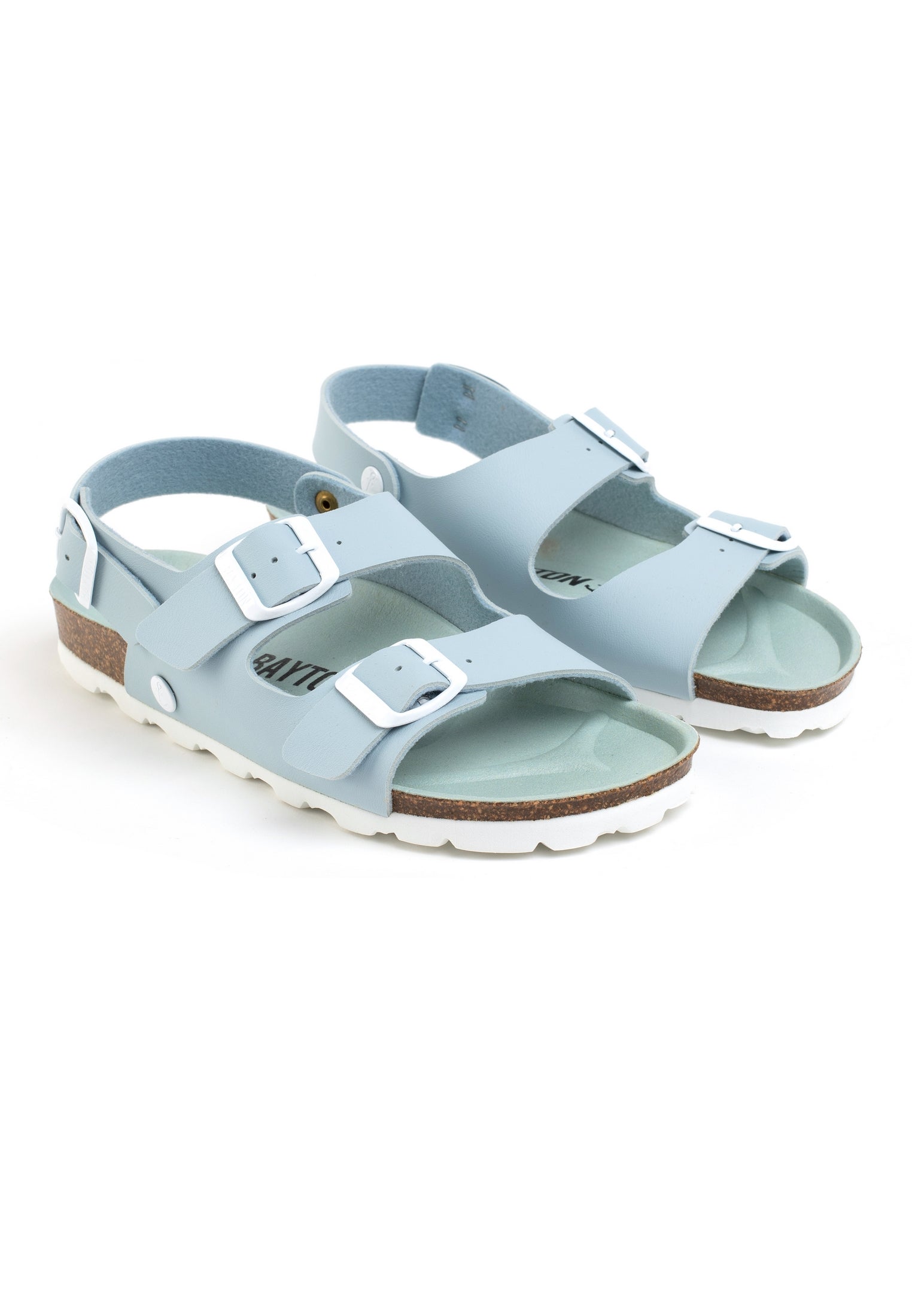 Sky Blue Achilles Multi-Strap Sandals