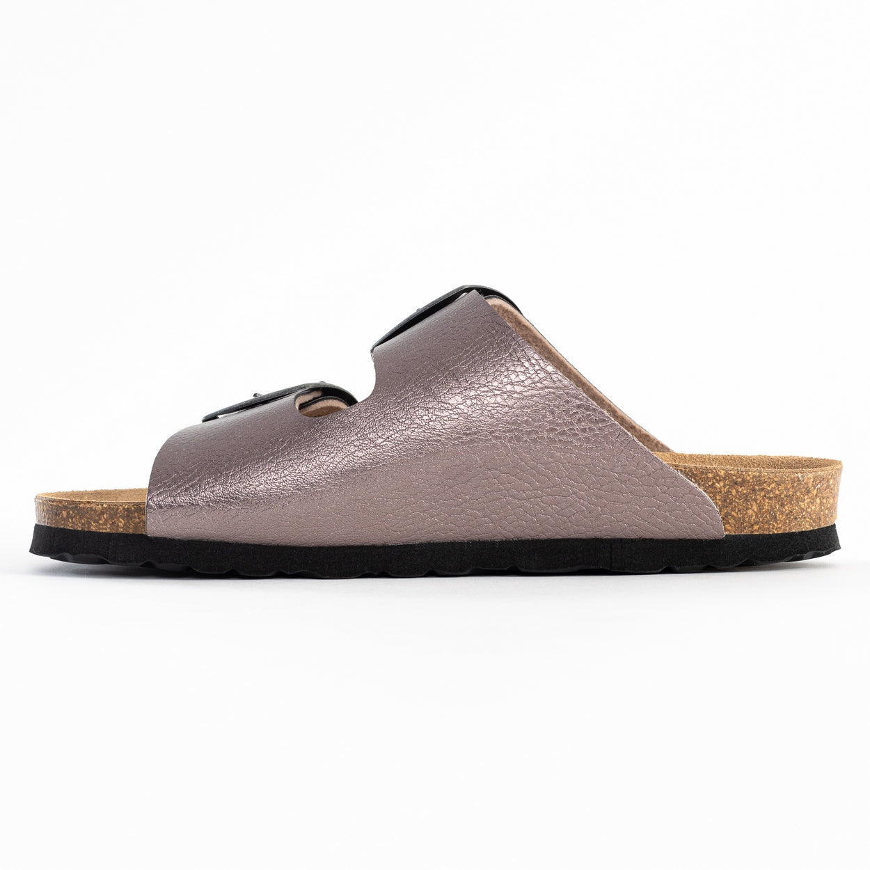 Sandalias Alicante 2 tiras morado oscuro