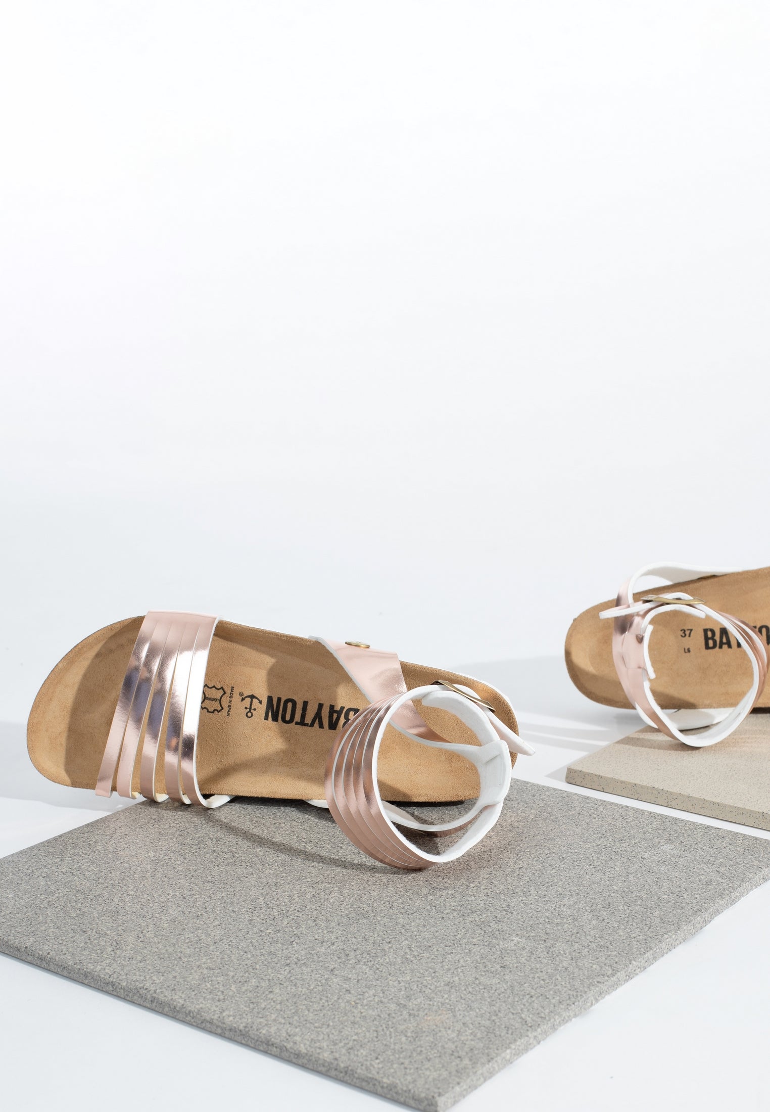 Gipsy Rose Gold Multi-Strap Sandals