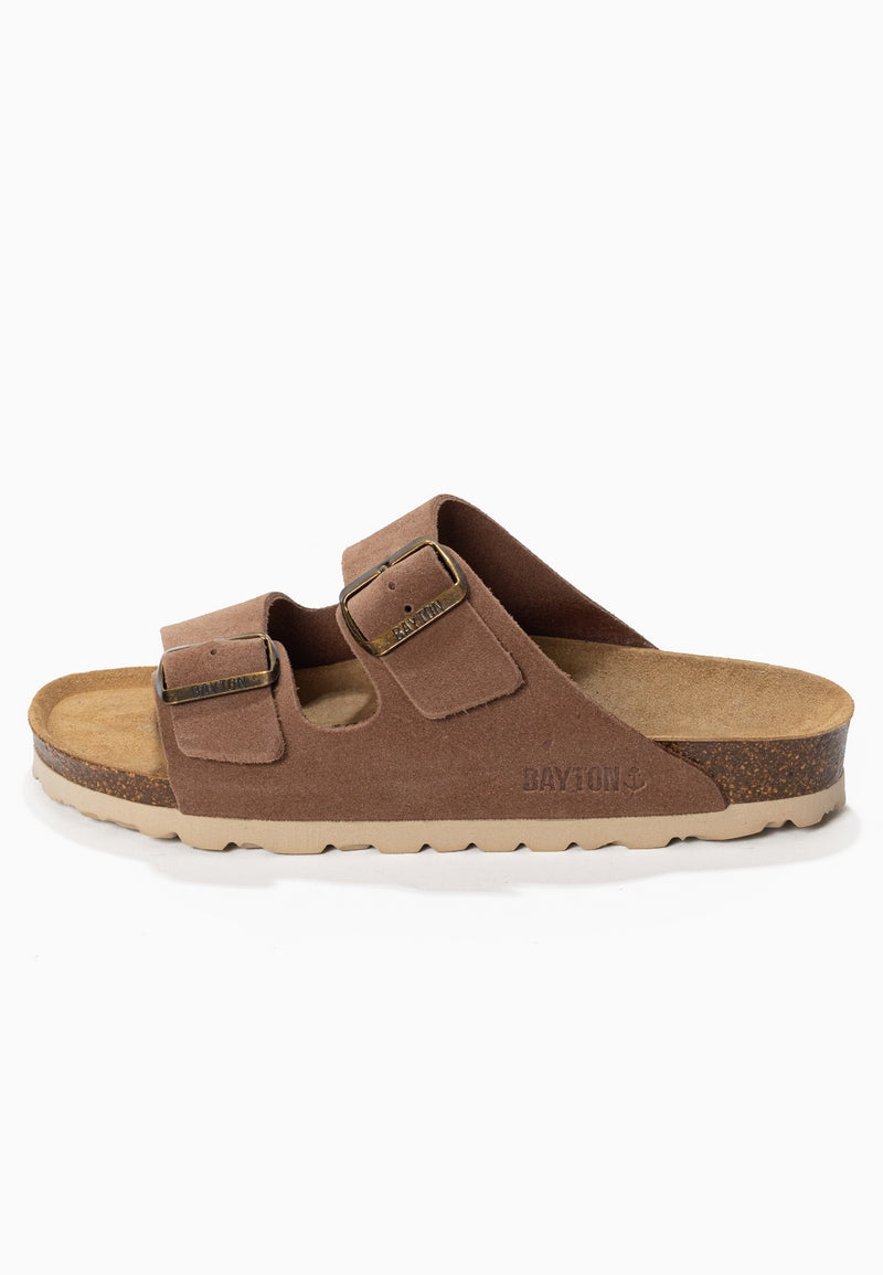 Sandalias Atlas beige oscuro