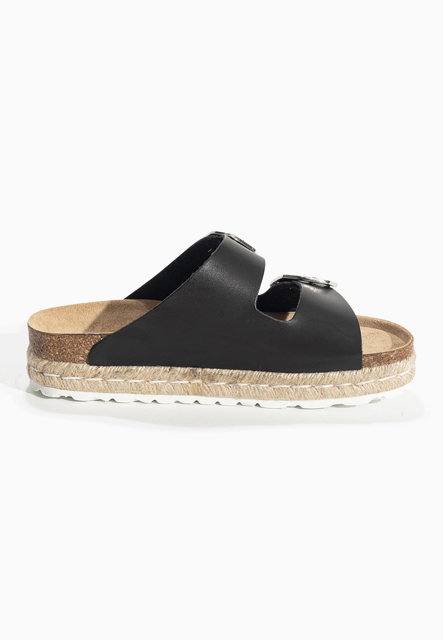 Alcee Black Platform Sandals