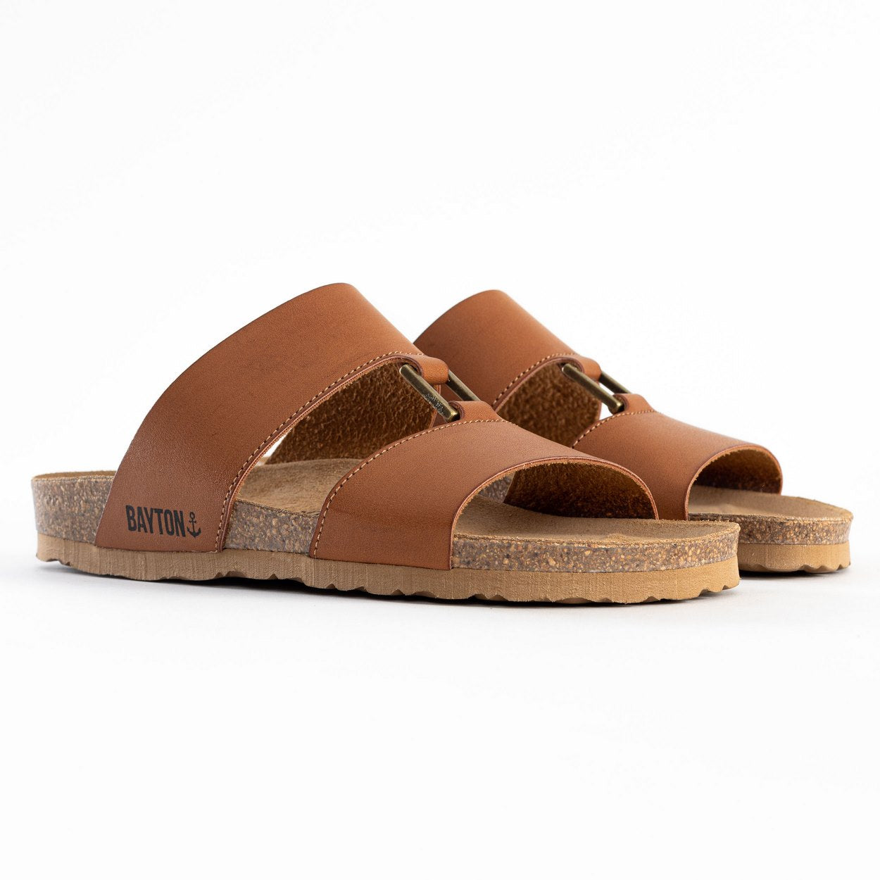 Navia Camel 2 Strap Sandals