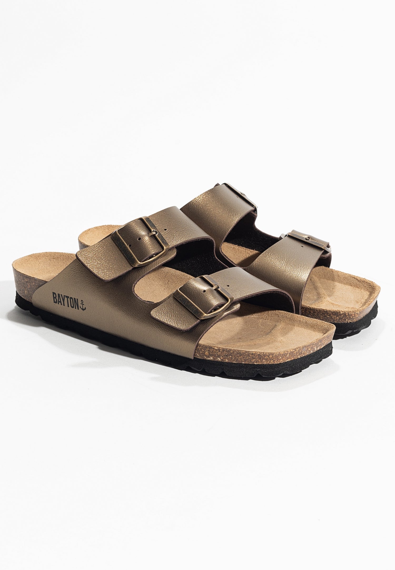 Atlas Bronze 2 Strap Sandals