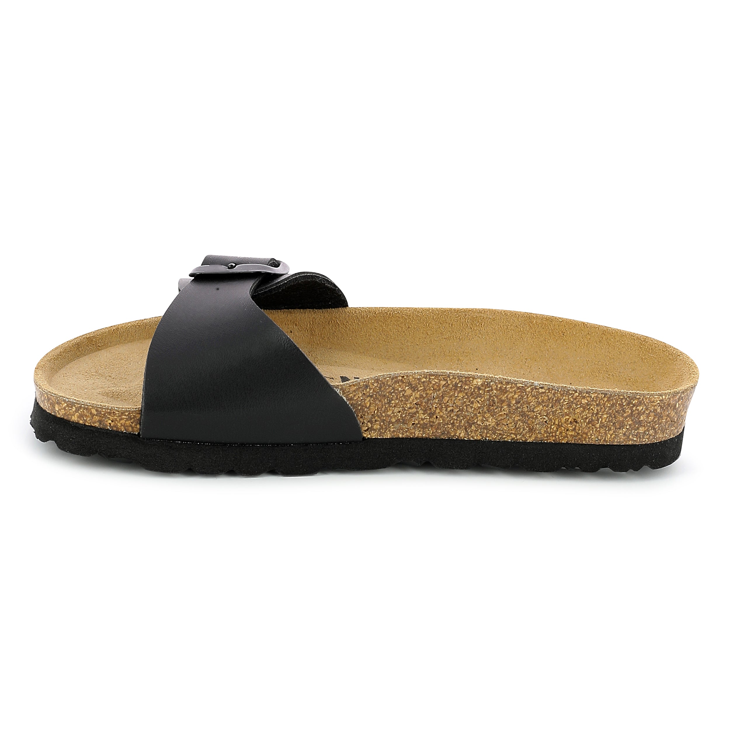 Zephyr 1 Strap Sandals Black