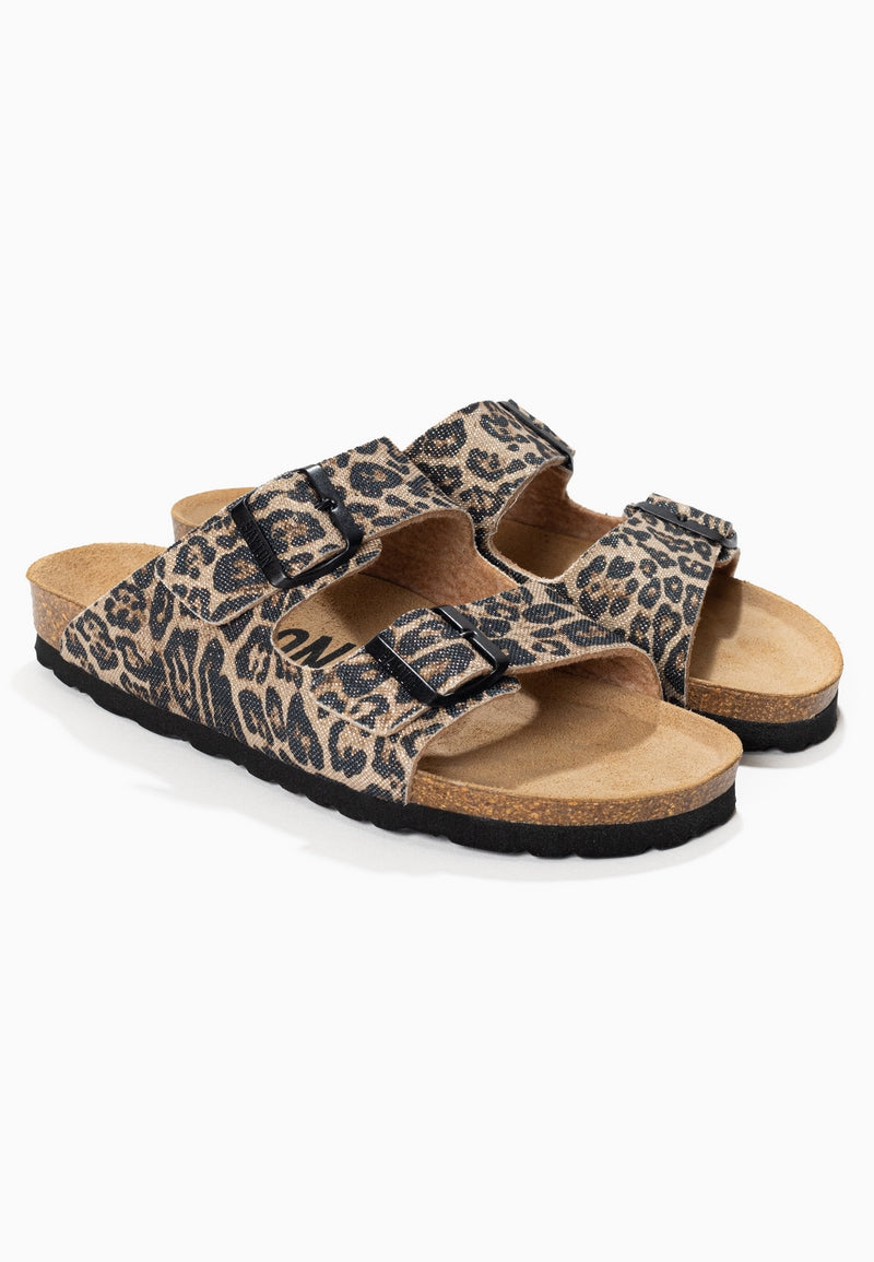 Atlas Leopard 2 Strap Sandals