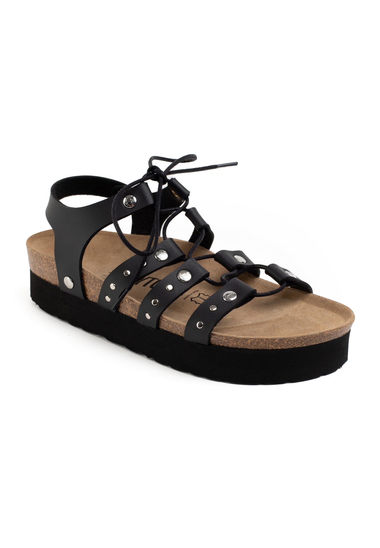 Sandalias Jaenelle Multitiras Negro