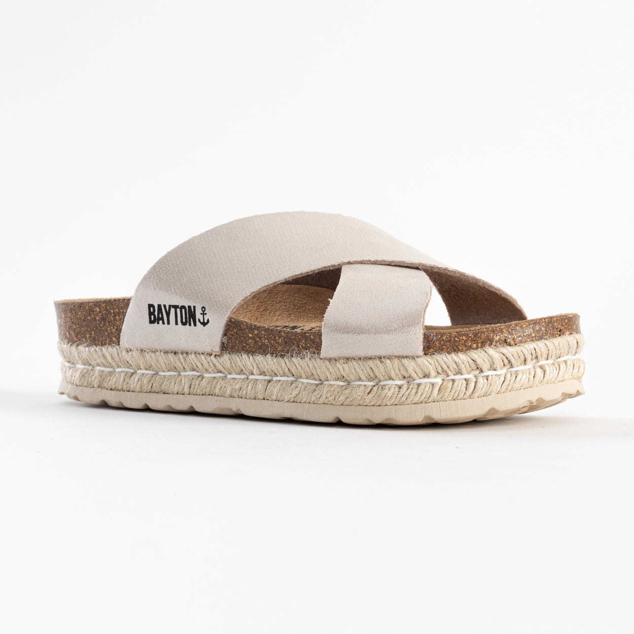 Penelope Beige Platform Sandals