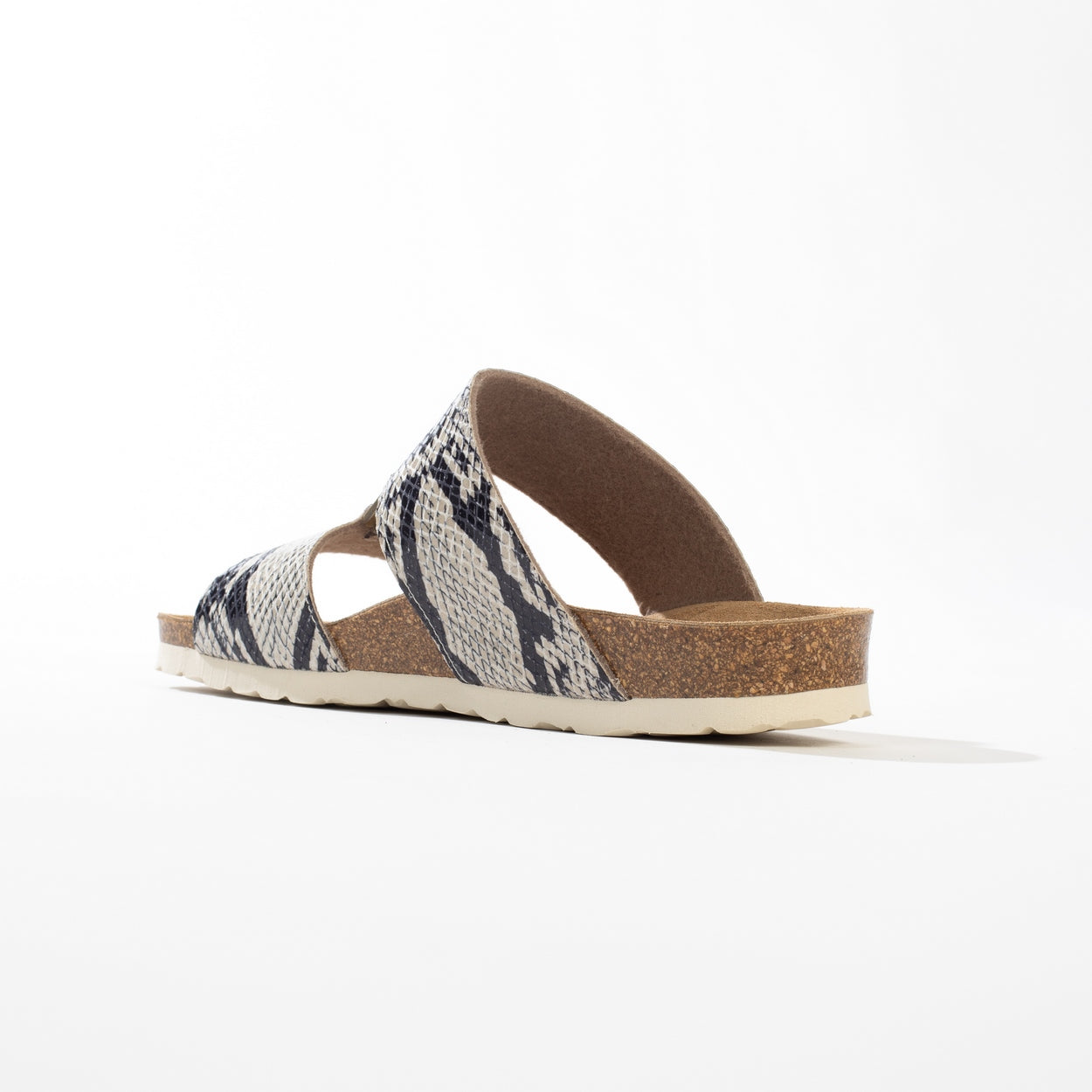 Navia Off-White 2-Strap Sandals