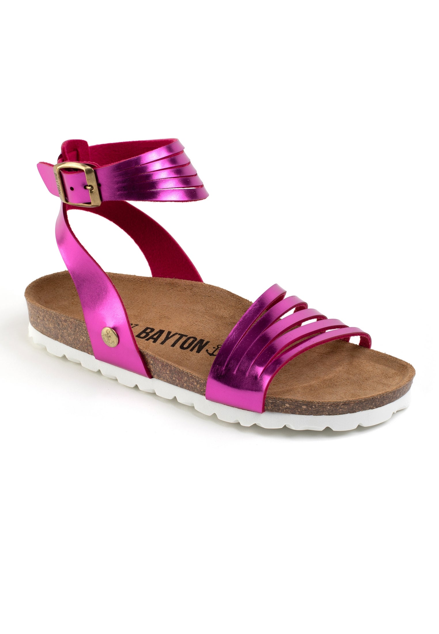 Gipsy Fuschia Multi-Strap Sandals