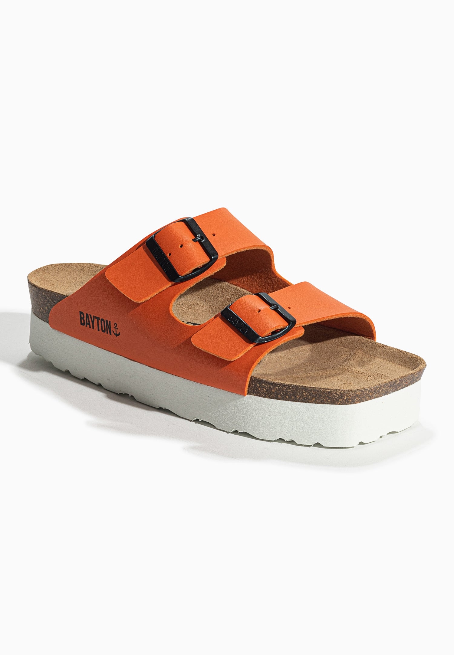 Japet Orange Platform Sandals