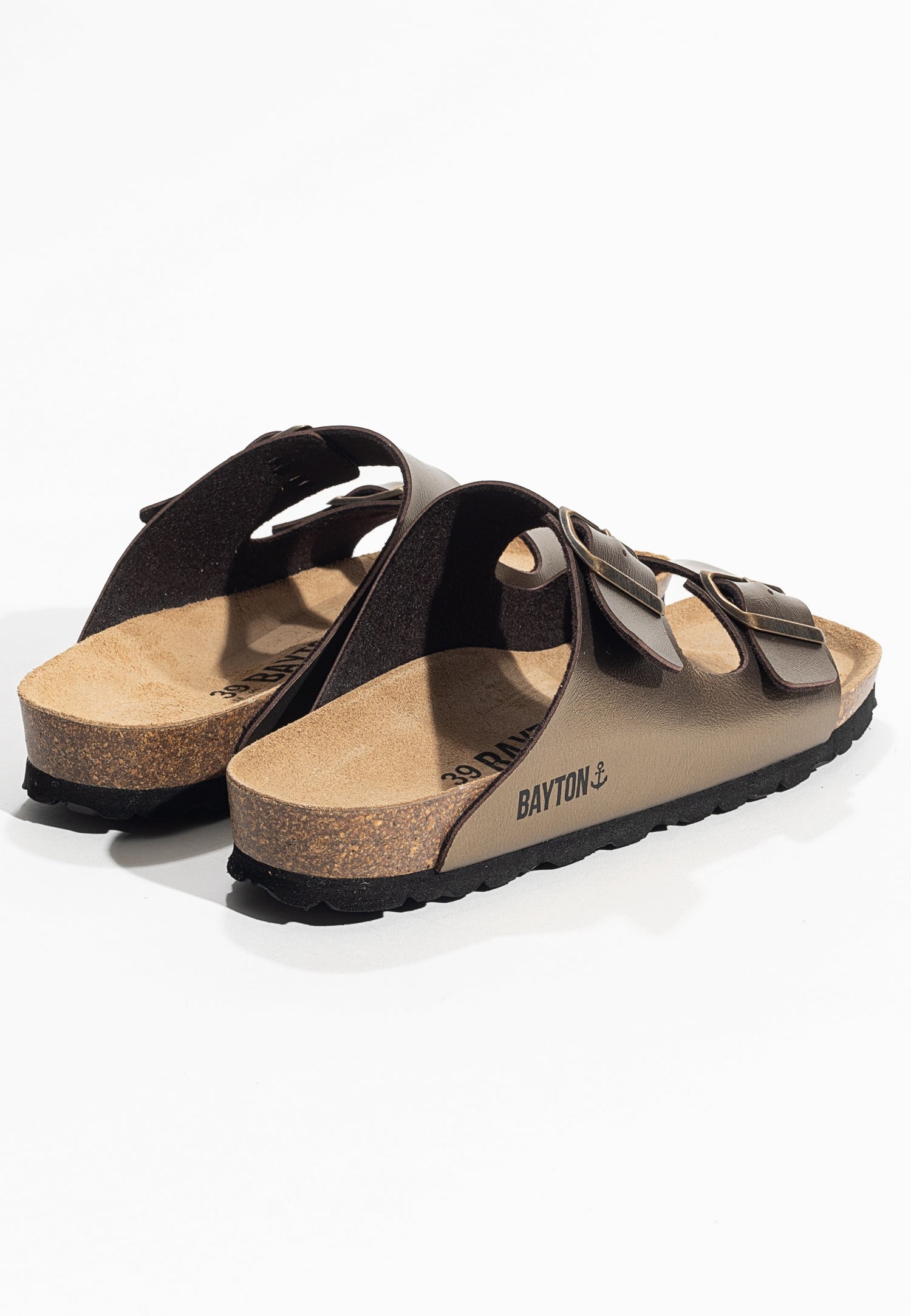 Sandales 2 Brides Atlas Bronze