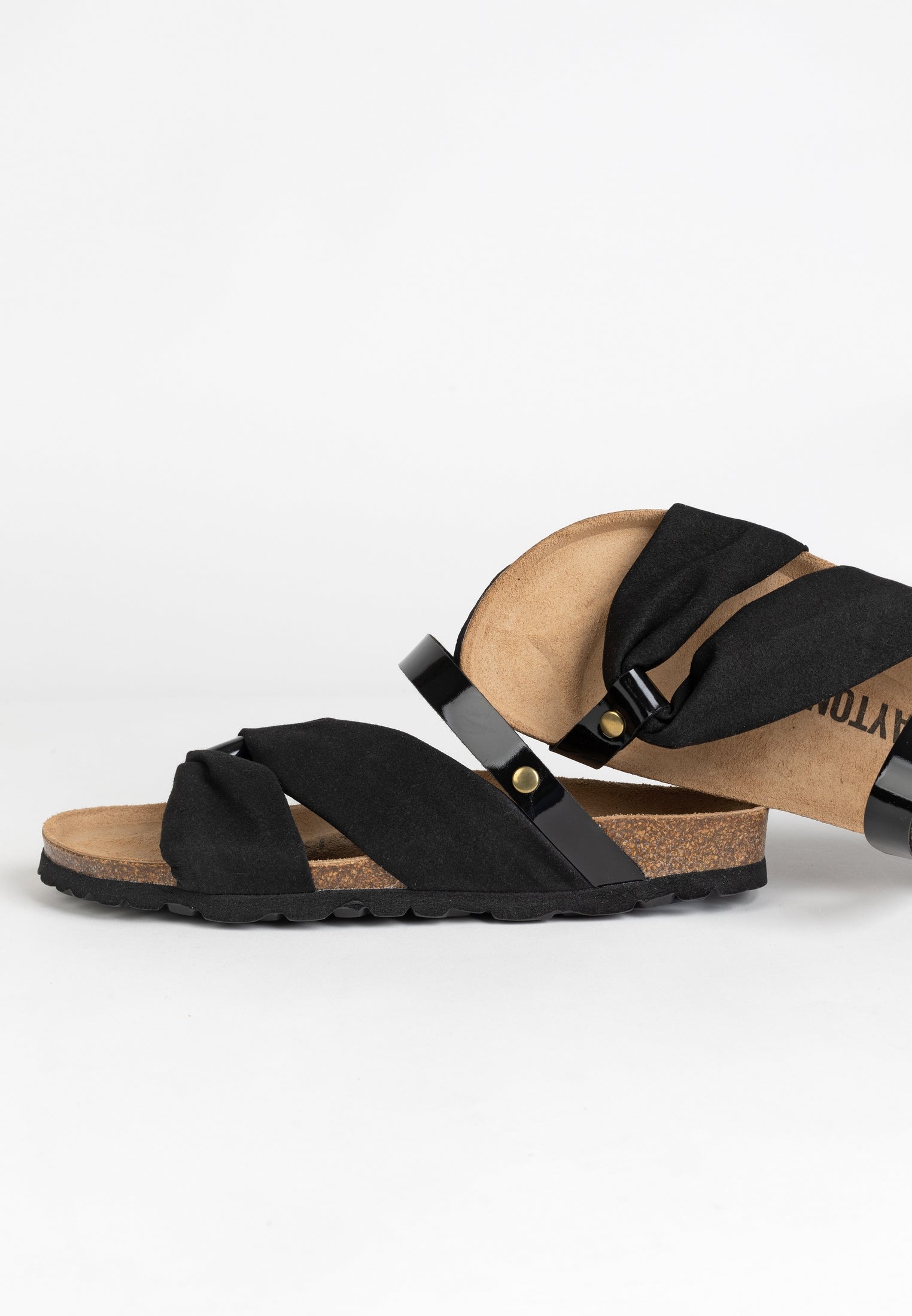 Sandalias Figueira Multitiras Negro