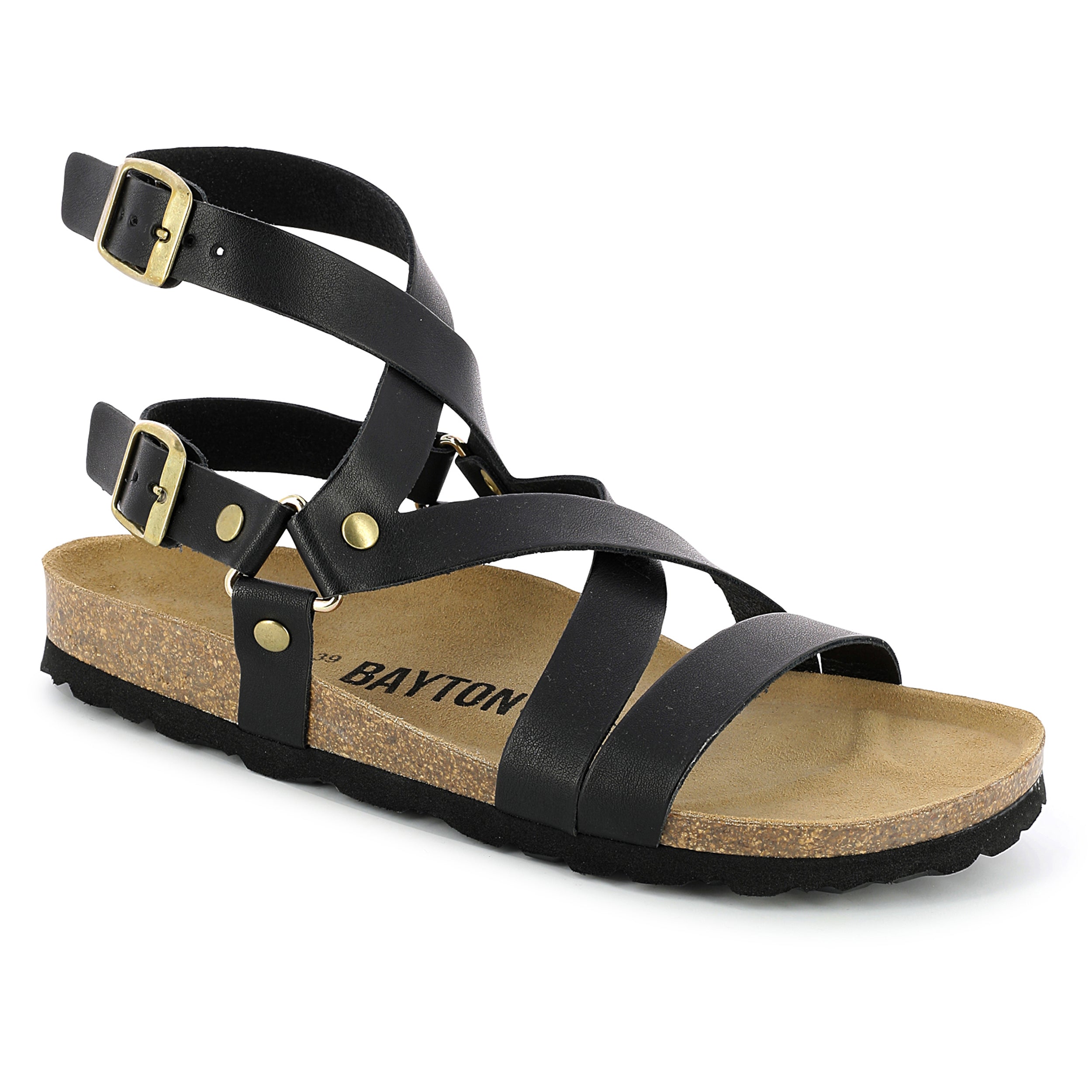 Sandales Armidale Noir Multi-Brides